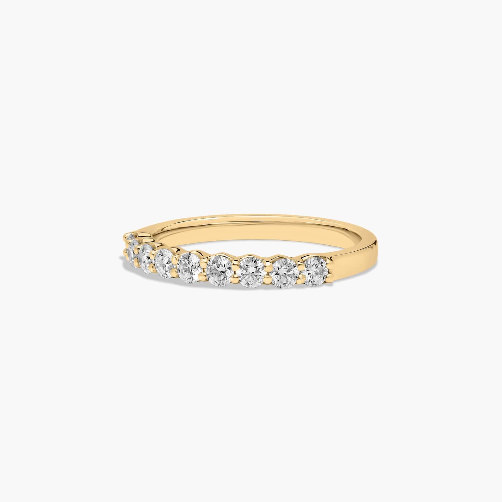 Common Prong Wedding Ring In 14K Yellow Gold (2.00mm)