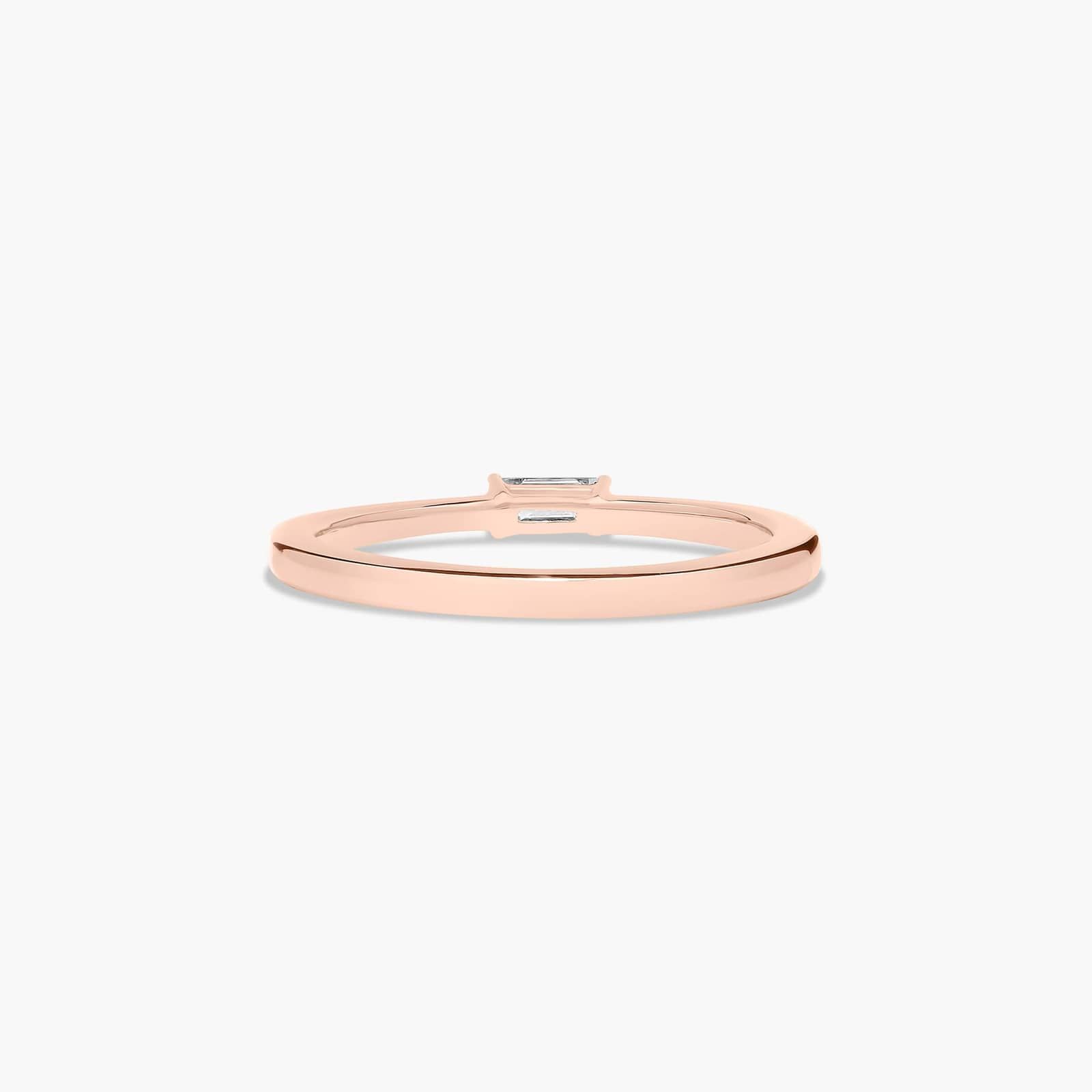 Simplistic Diamond Wedding Ring In 14K Rose Gold (1.50mm)