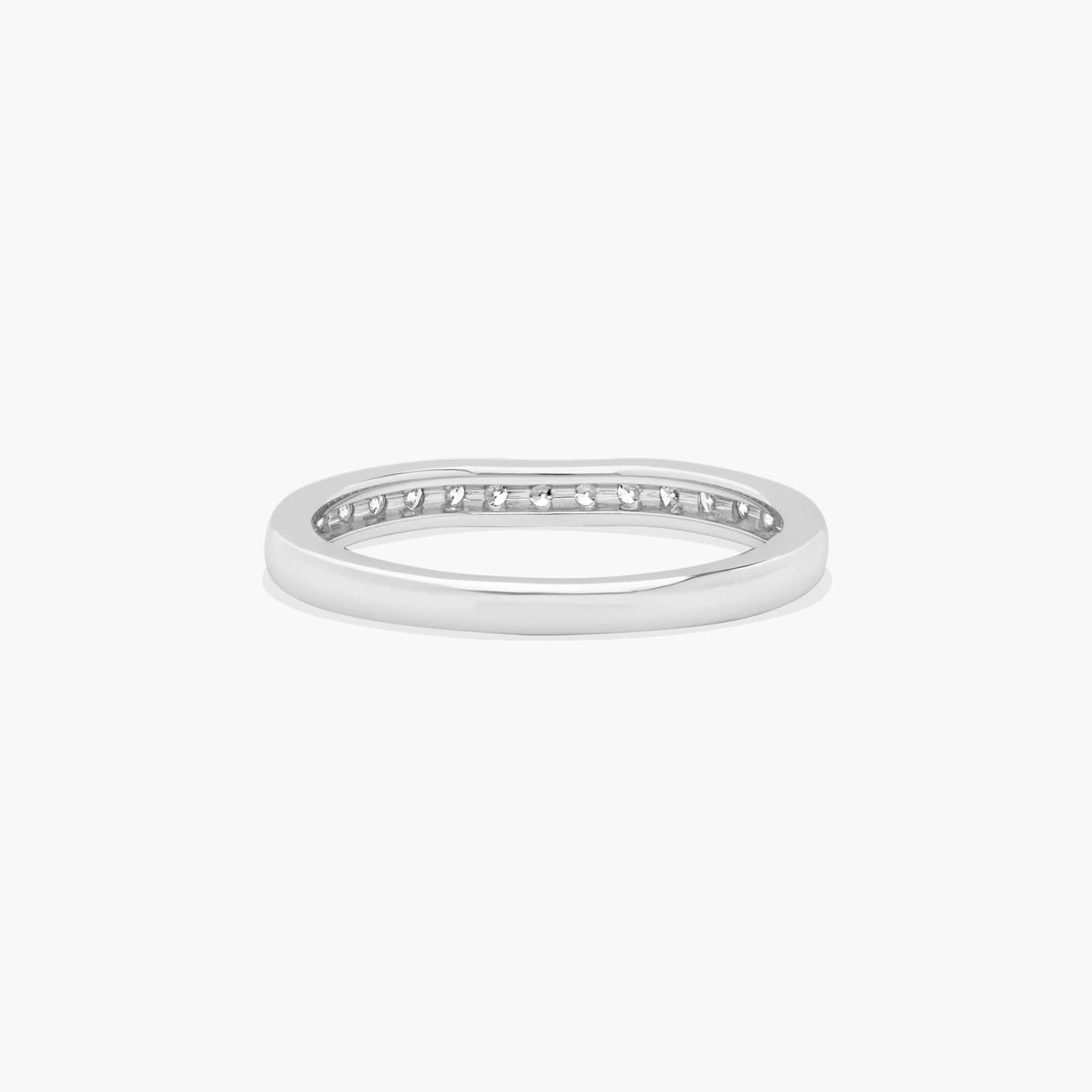 Floral Wedding Ring In Platinum (2.00mm)