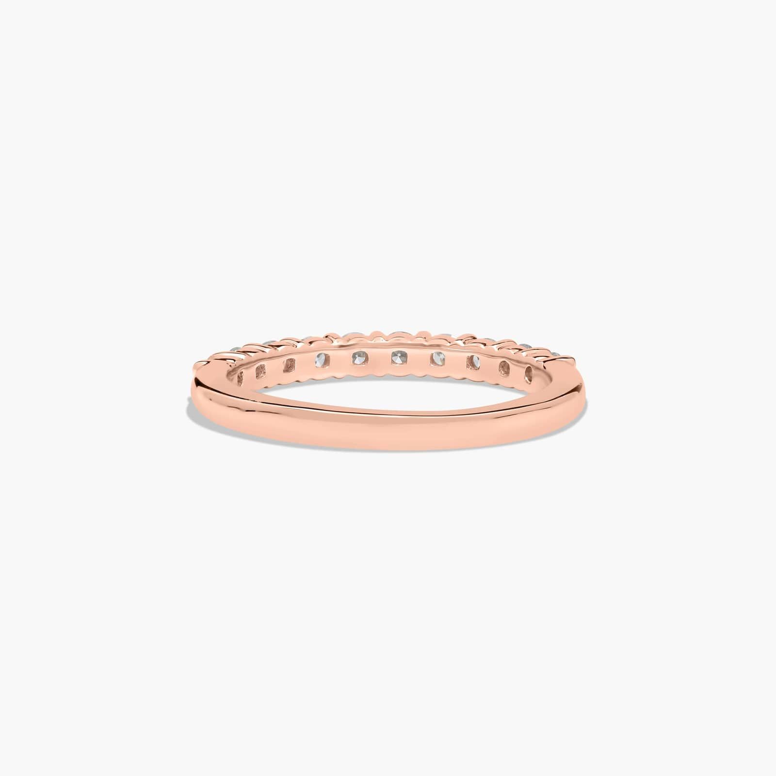Prong Set Wedding Ring With 0.3 CTW Diamonds In 14K Rose Gold (2.00mm)