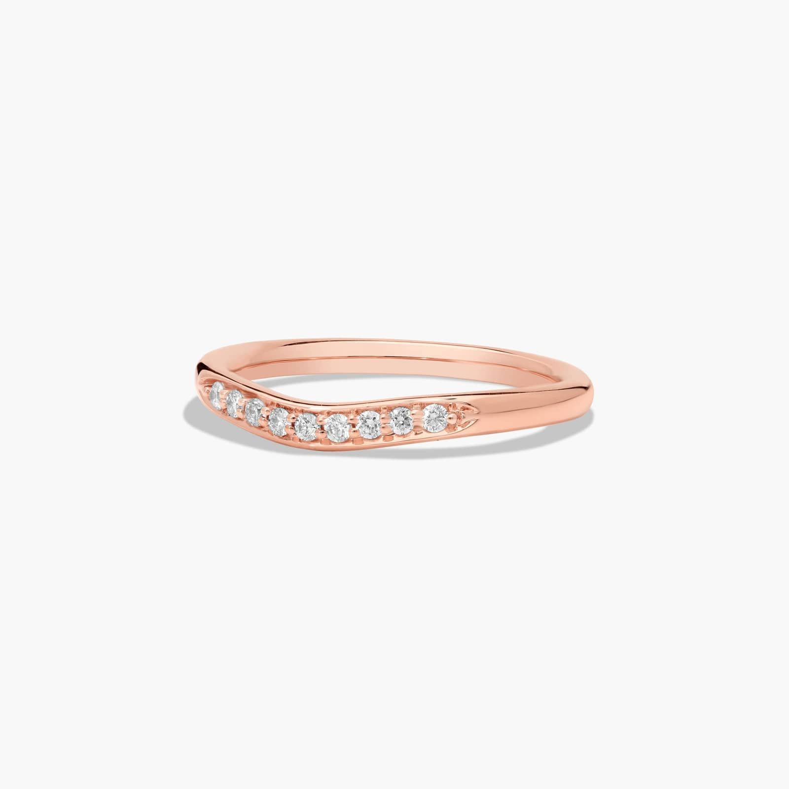 14K Rose Gold Matching Wedding Ring
