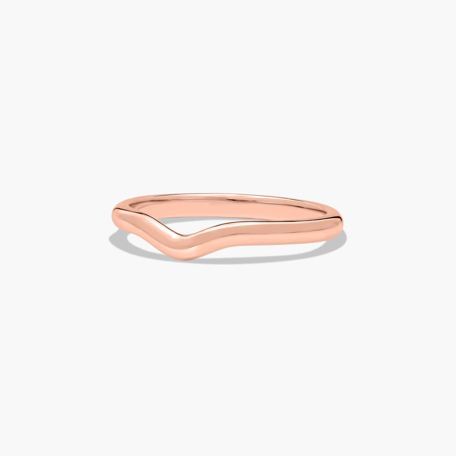 Wedding Ring In 14K Rose Gold (2.00mm)