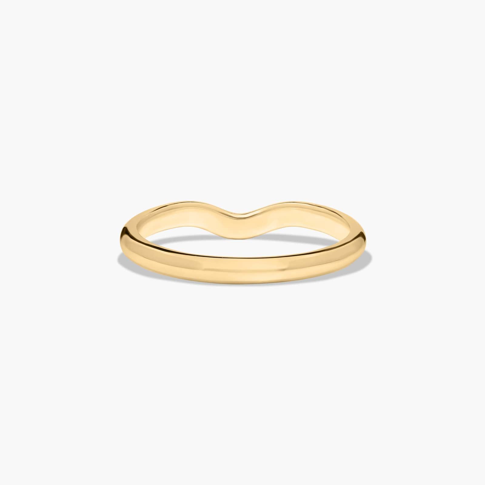 Wedding Ring In 18K Yellow Gold (2.00mm)