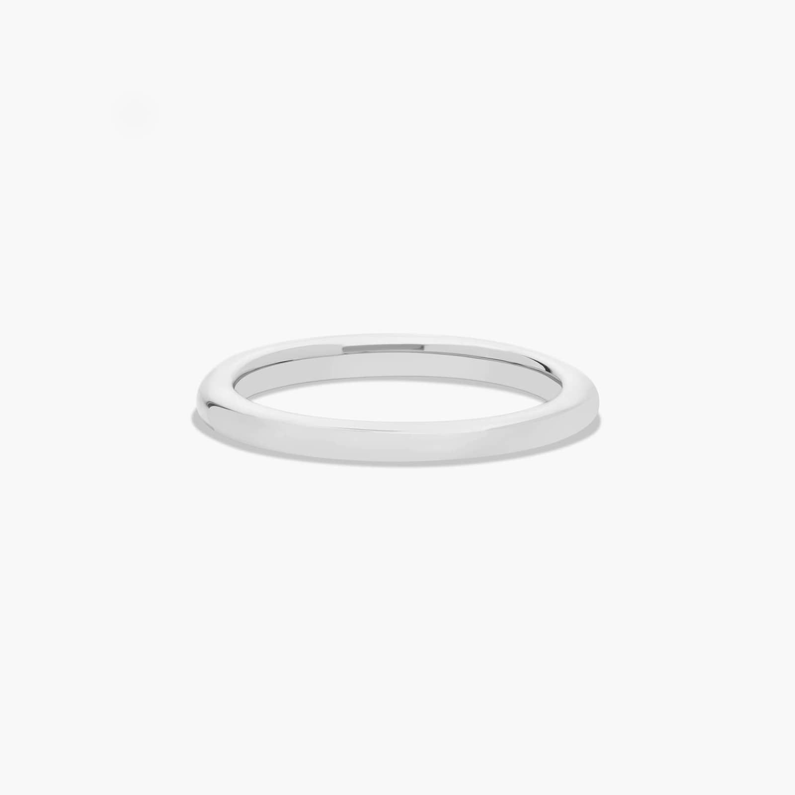 Perfectly Placed Pavé Diamond Wedding Ring In Platinum (1.50mm)