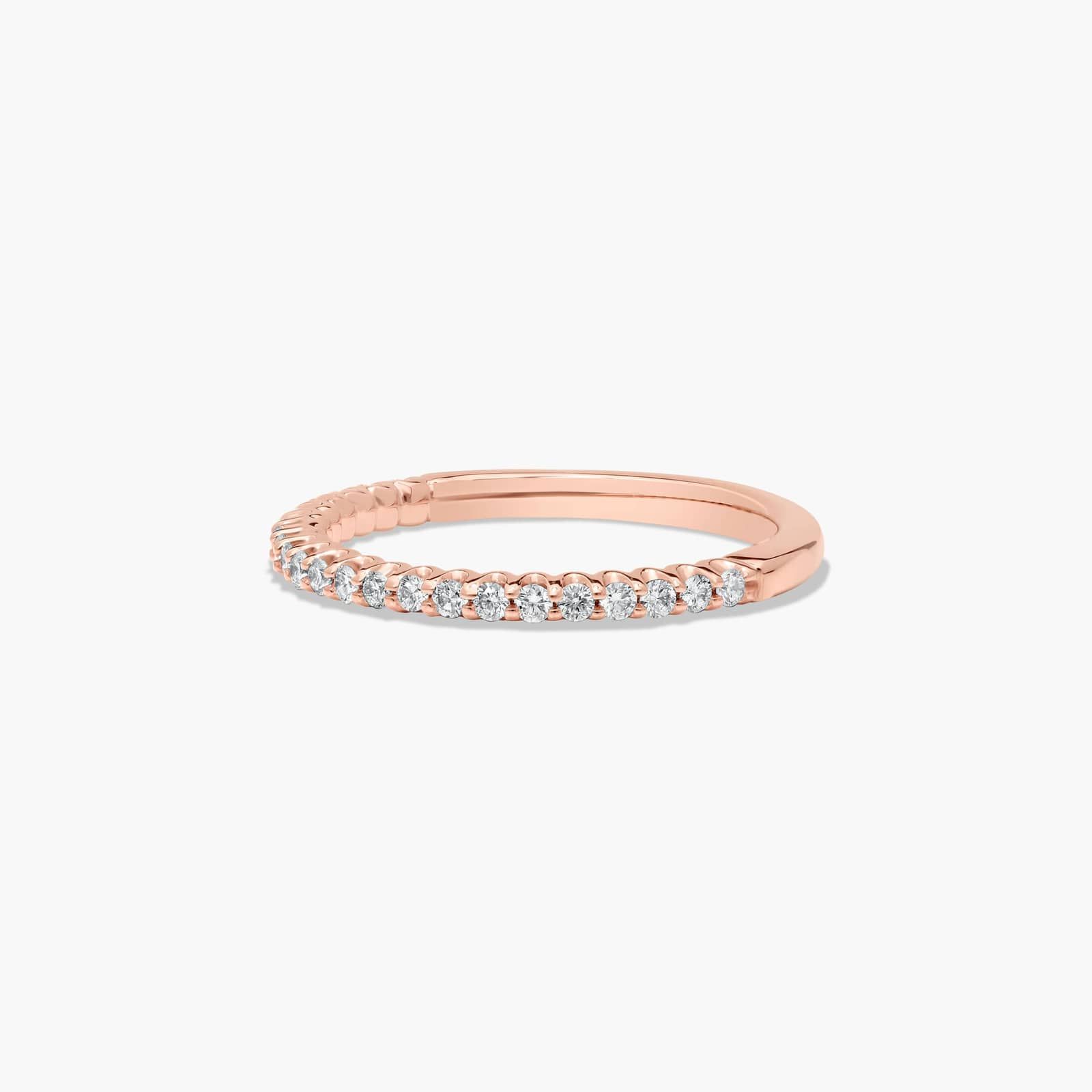Endearing Love Grande Halo Wedding Ring In 14K Rose Gold (1.50mm)