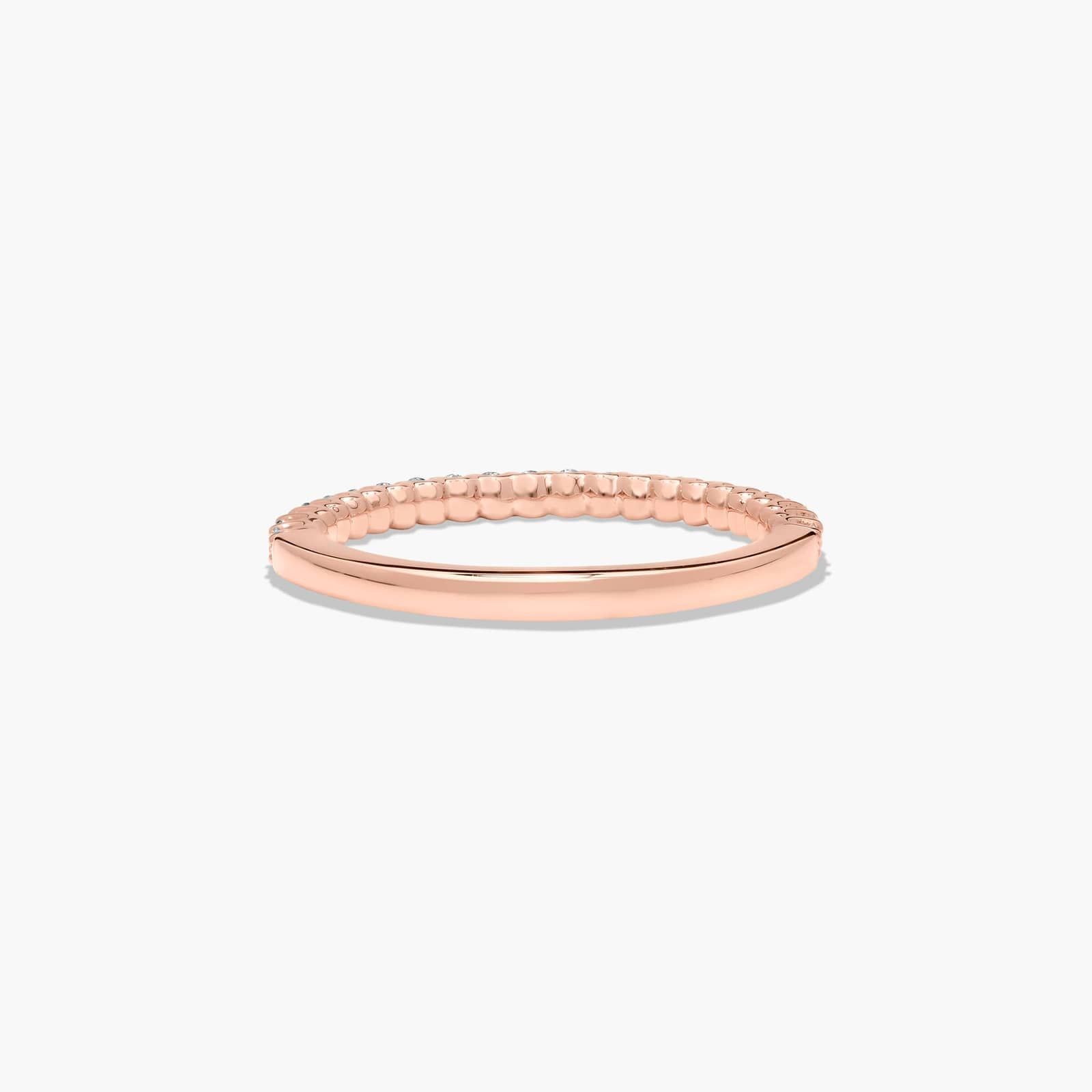 Endearing Love Grande Halo Wedding Ring In 14K Rose Gold (1.50mm)
