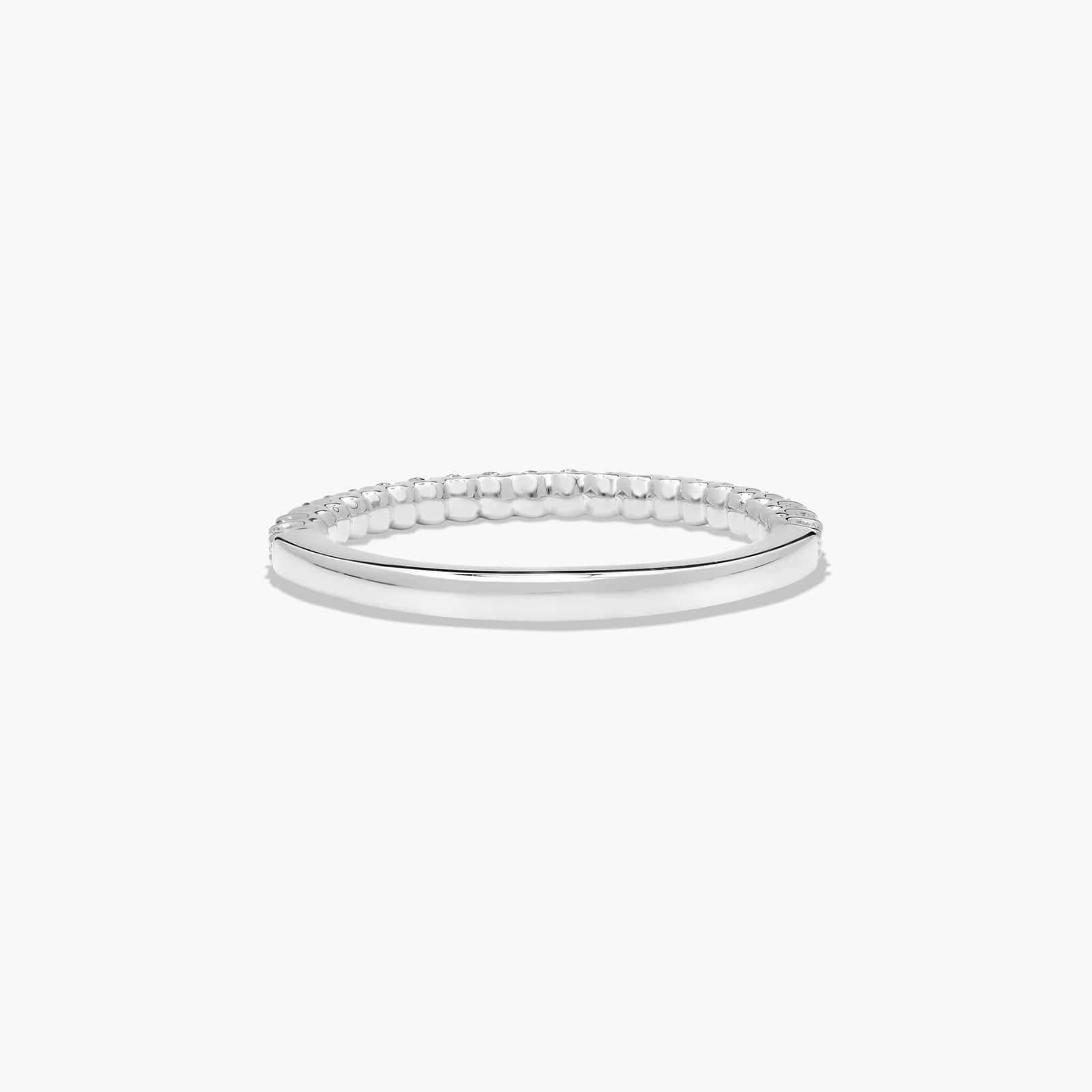 Endearing Love Grande Halo Wedding Ring In 14K White Gold (1.50mm)