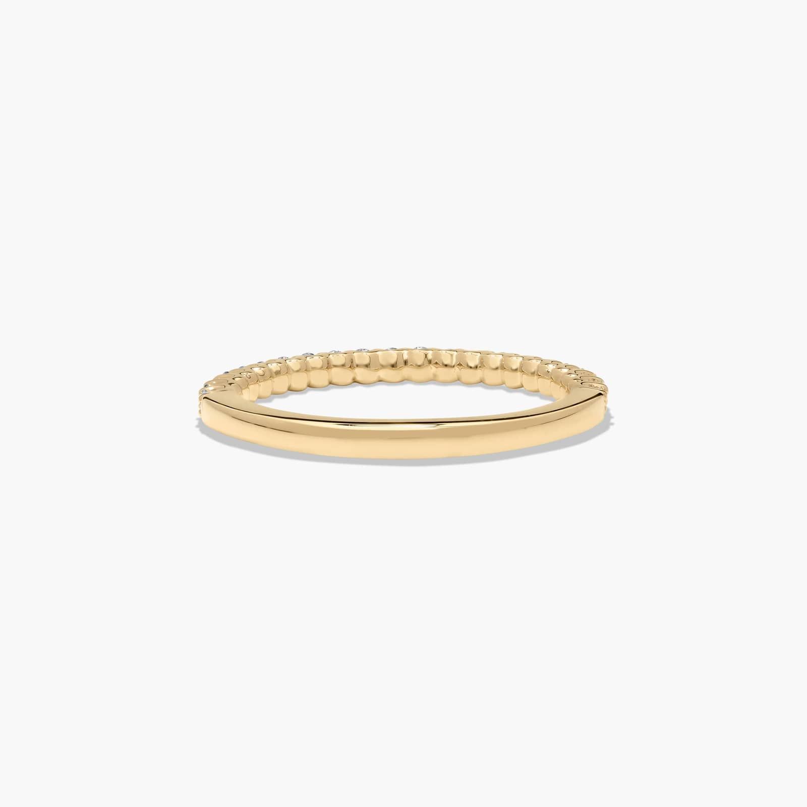 Endearing Love Grande Halo Wedding Ring In 14K Yellow Gold (1.50mm)