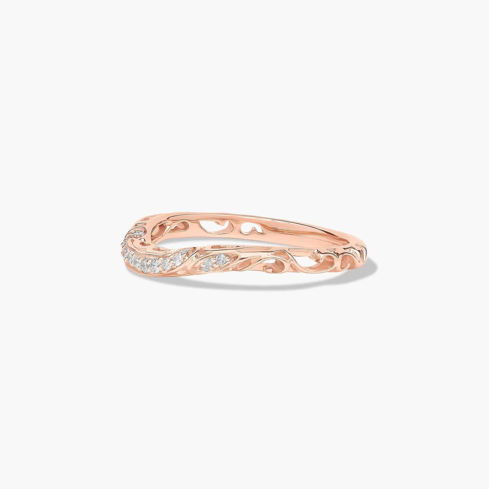 Wedding Ring In 14K Rose Gold (2.00mm)