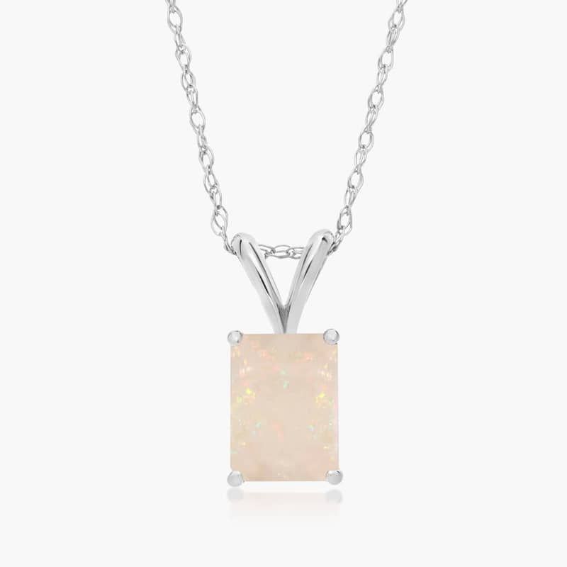 October Birthstone Necklace | JamesAllen.com