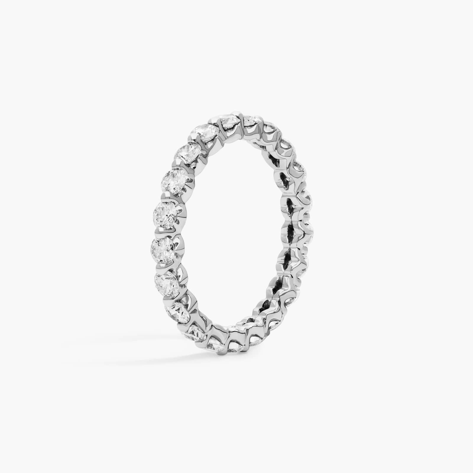 Floating Diamond Eternity Ring in 14k White Gold (1 1/2 ct. tw.)