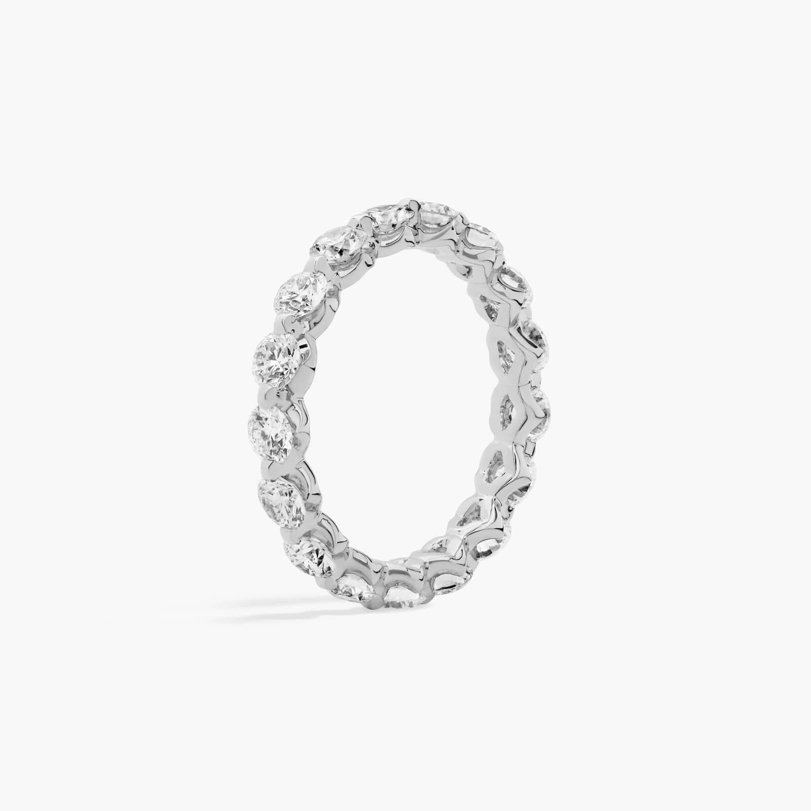 Floating Diamond Eternity Ring in 14k White Gold (2 ct. tw.)