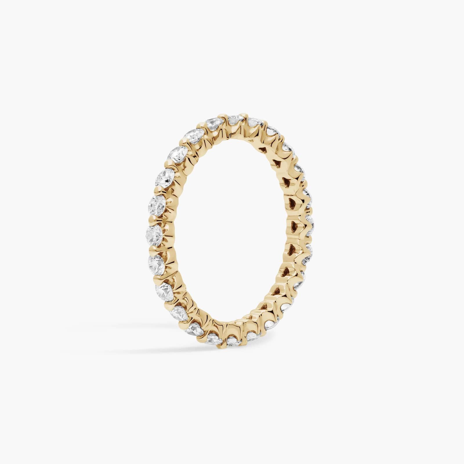 Floating Diamond Eternity Ring in 14k Yellow Gold (1 ct. tw.)