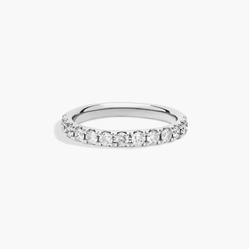 Riviera Pavé Diamond Ring in Platinum (1/2 ct. tw.)