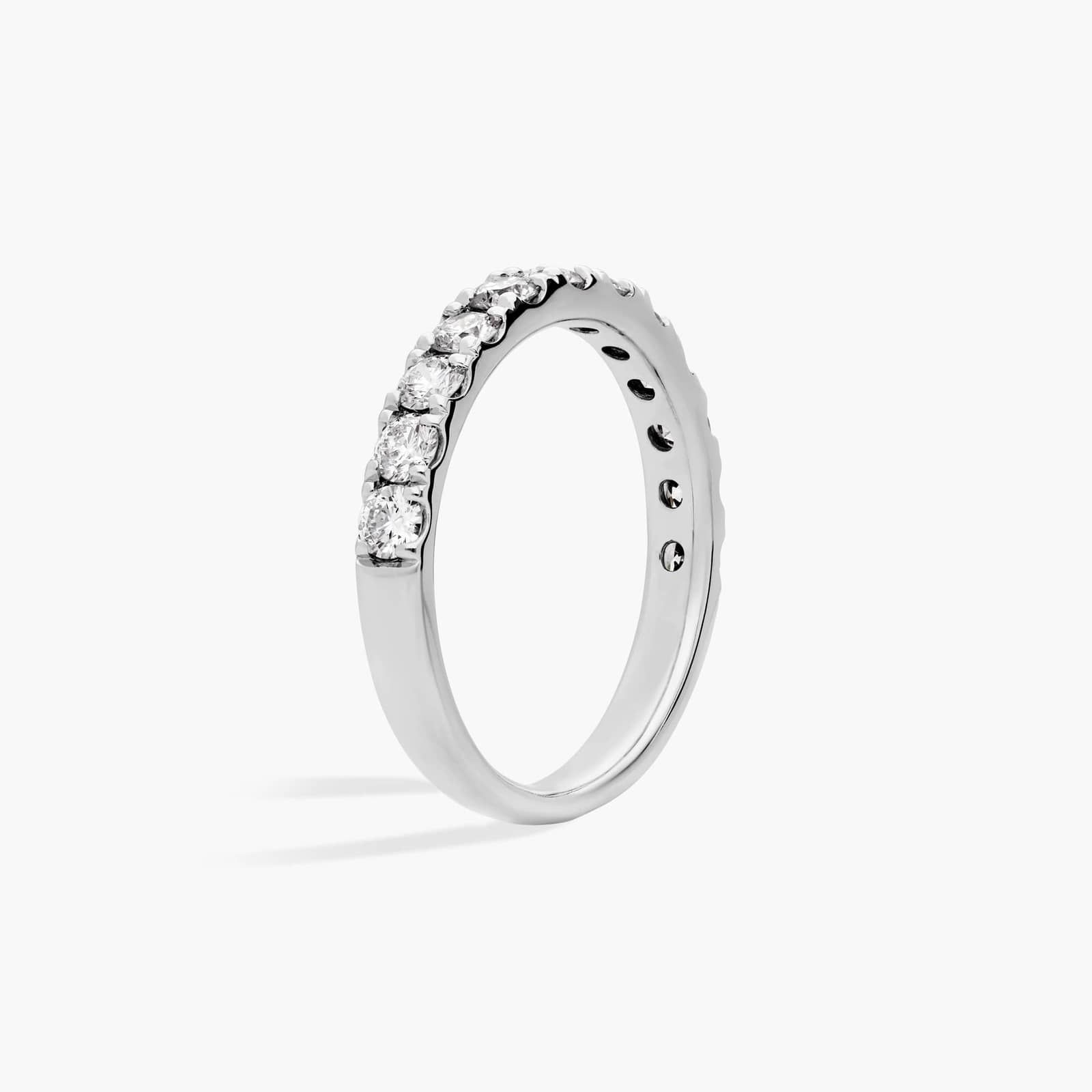 Riviera Pavé Diamond Ring in Platinum (1 ct. tw.)