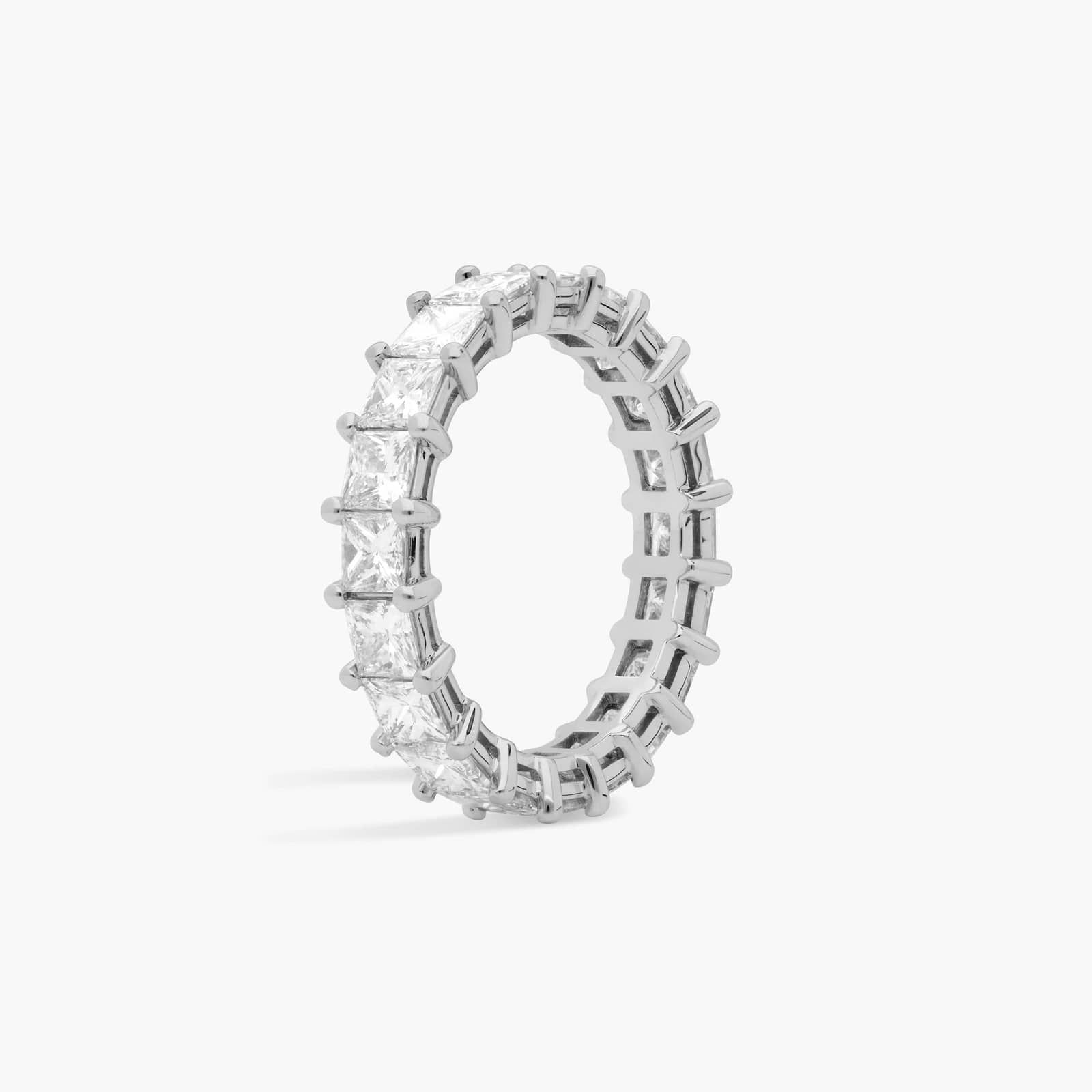 Princess Cut Eternity Ring in Platinum (3 ct. tw.)