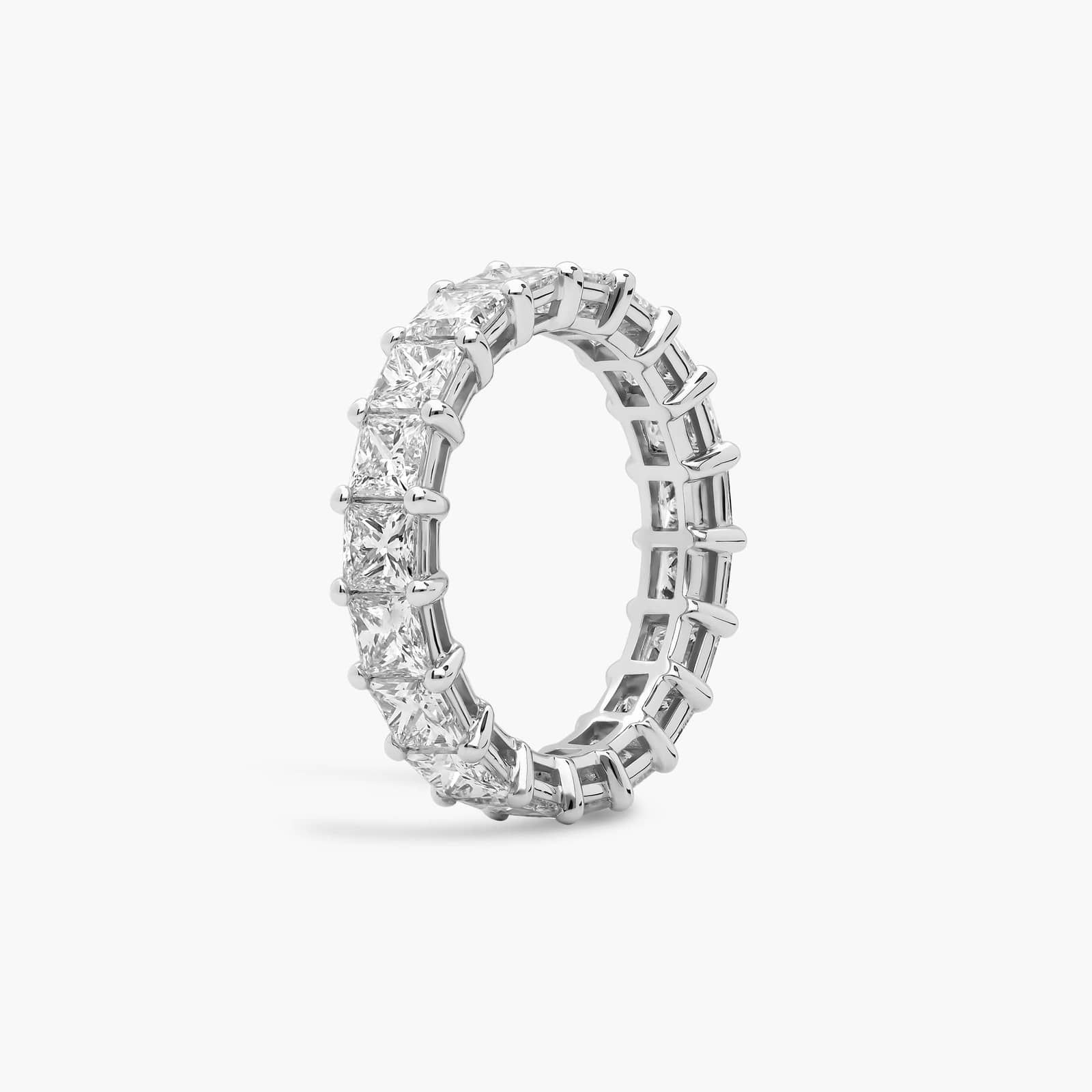 Princess Cut Eternity Ring in Platinum (4 ct. tw.)