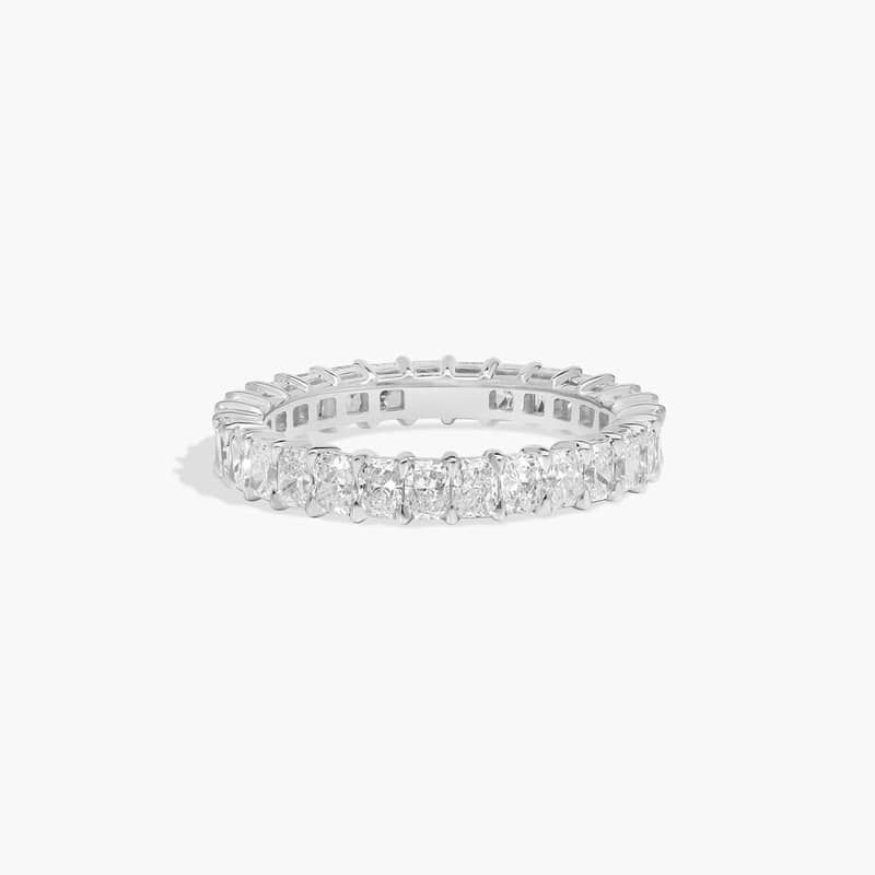 Radiant Cut Eternity Ring in Platinum (2 ct. tw.)