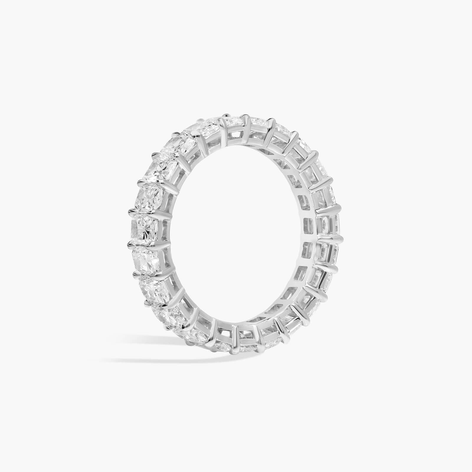 Radiant Cut Eternity Ring in Platinum (4 ct. tw.)