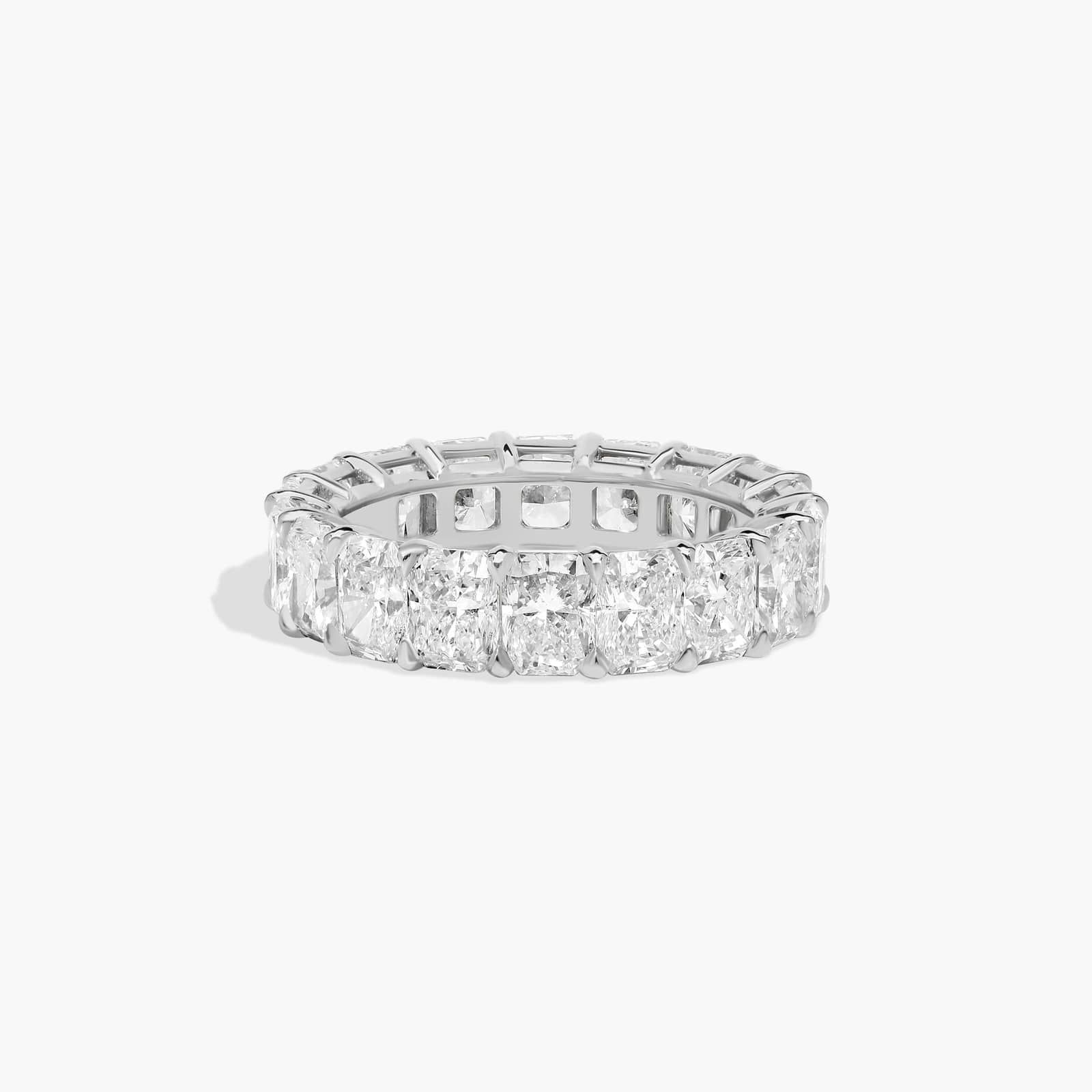 Radiant Cut Eternity Ring in Platinum (7 ct. tw.)