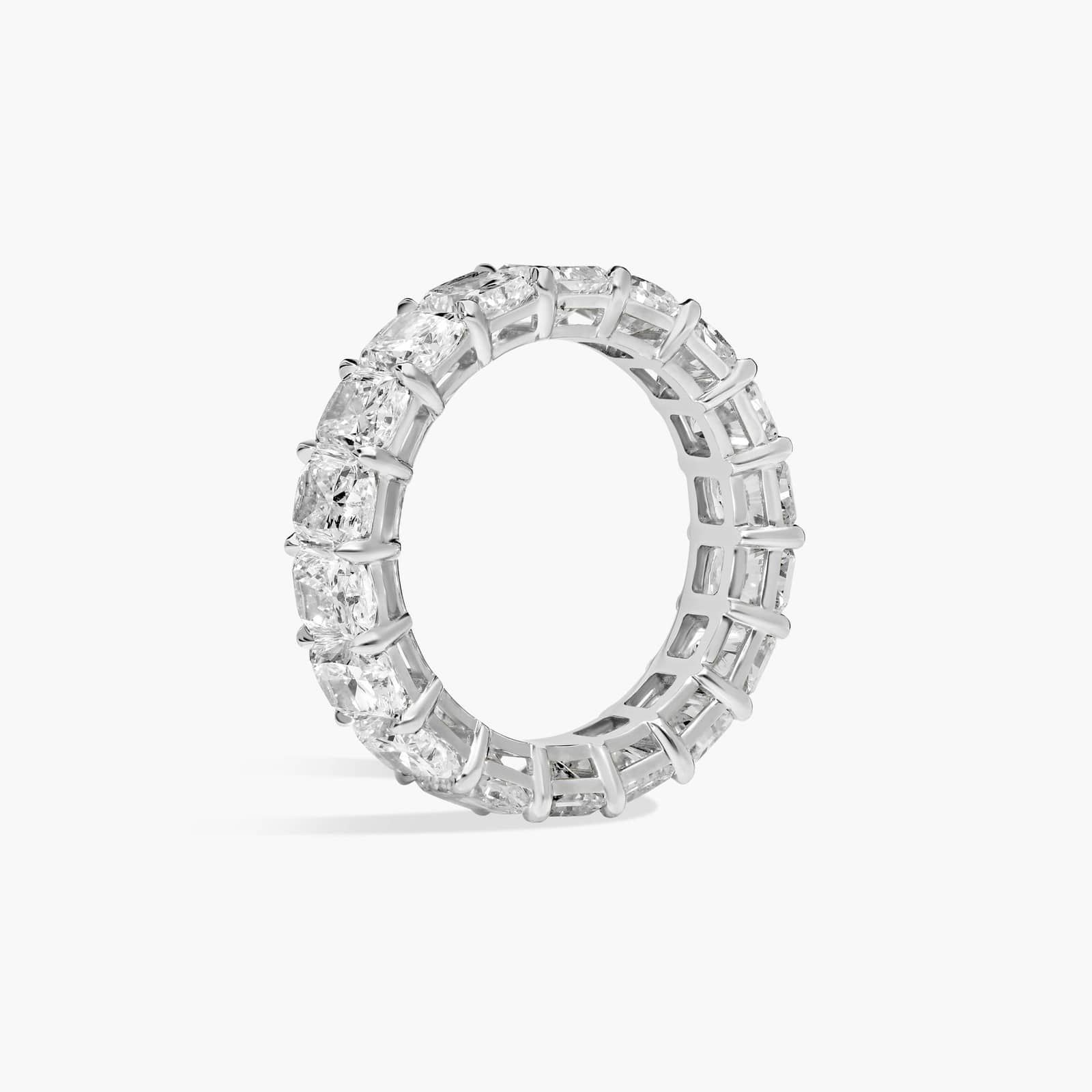 Radiant Cut Eternity Ring in Platinum (7 ct. tw.)
