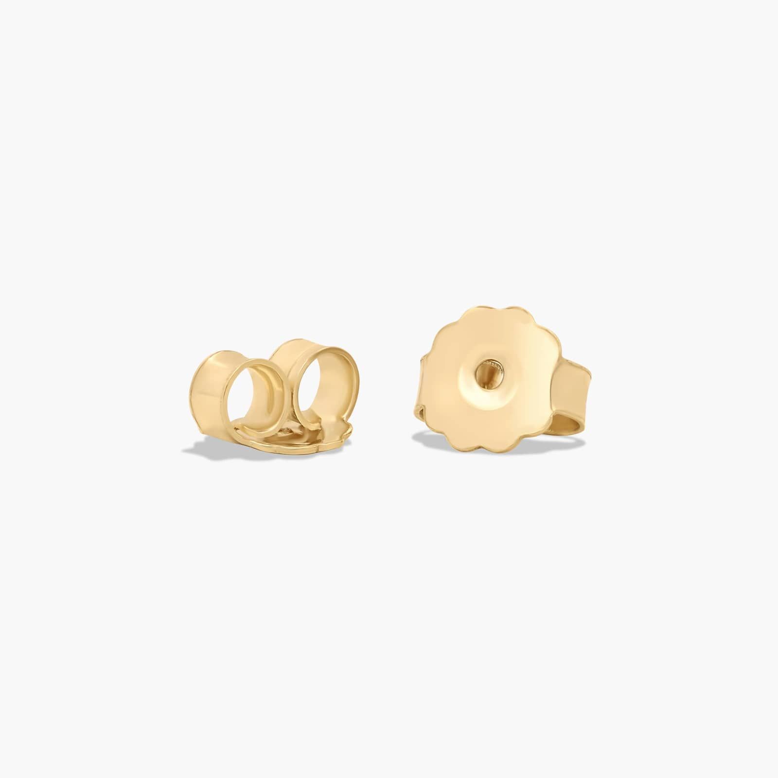 Golden Hour J-Hoop Earrings In 14K Yellow Gold