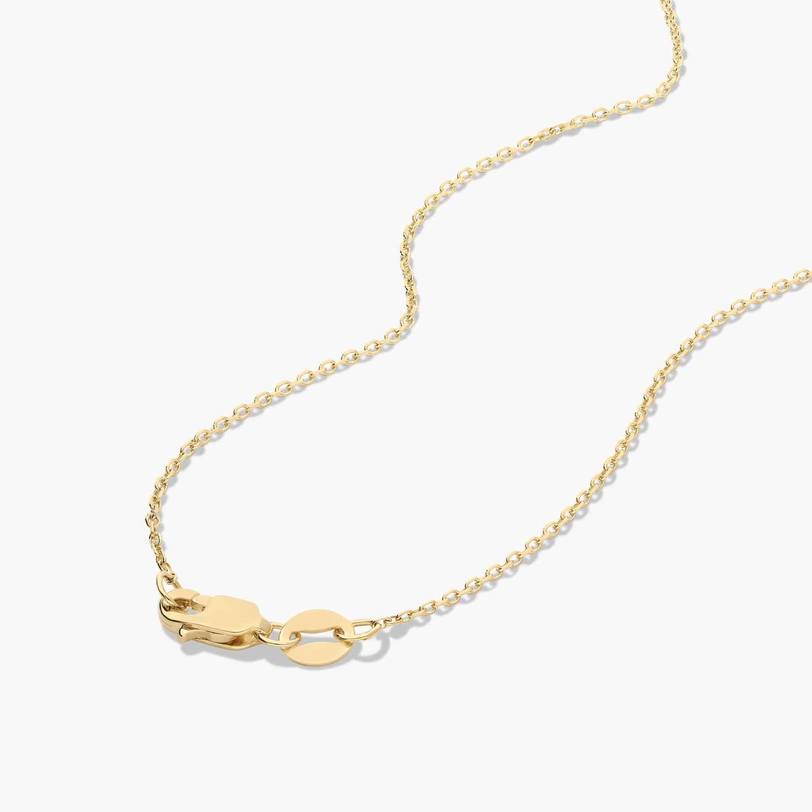 14K Yellow Gold Classic Star of David Pendant Necklace