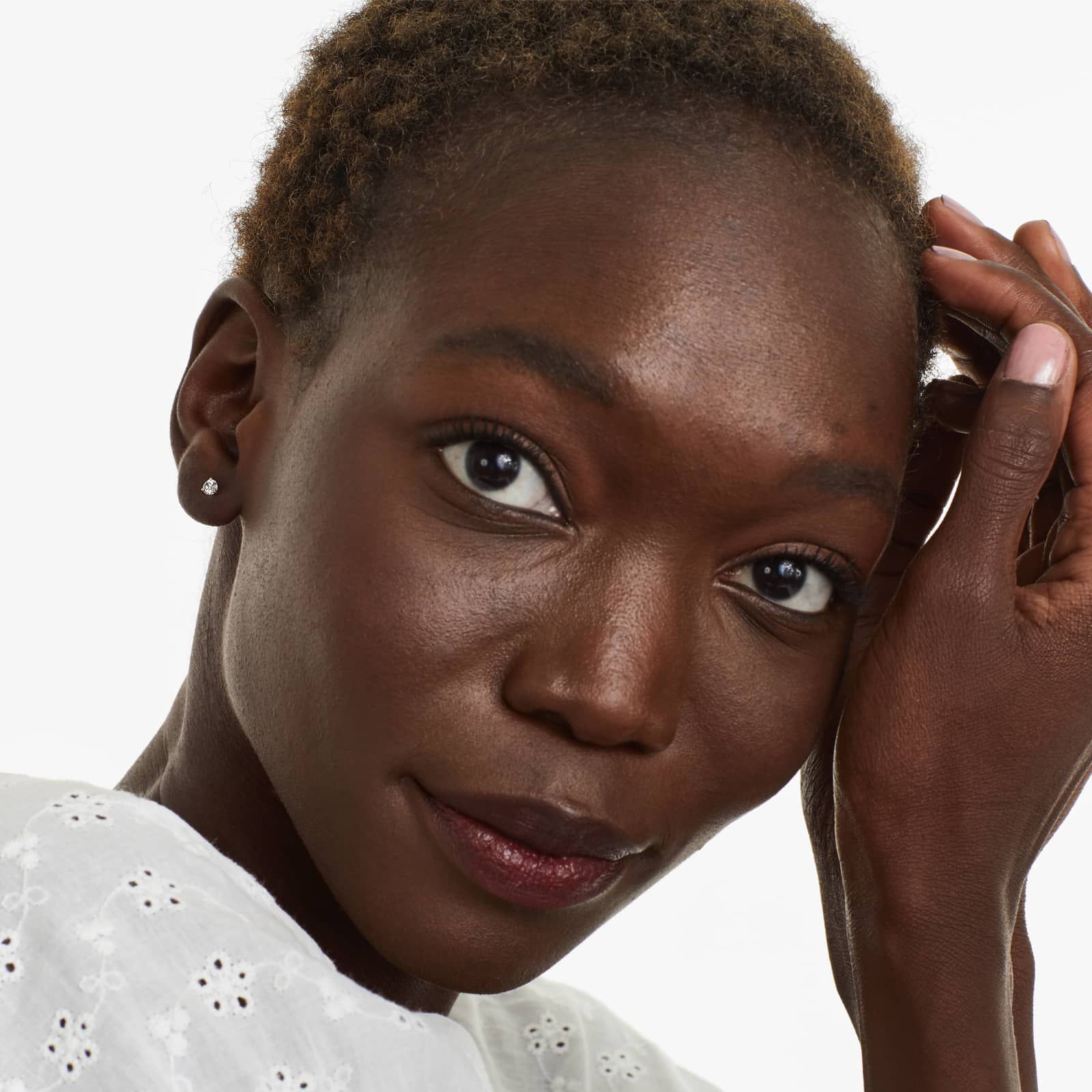 Three Prong Martini 0.25 CTW Lab-Grown Diamond Stud Earrings In 14K Yellow Gold