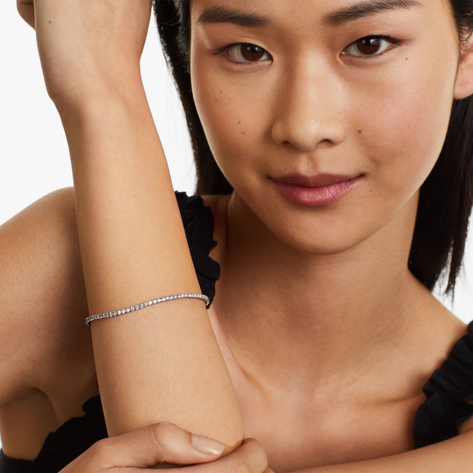 Tennis Bracelet With 2 CTW Diamonds In 14K White Gold