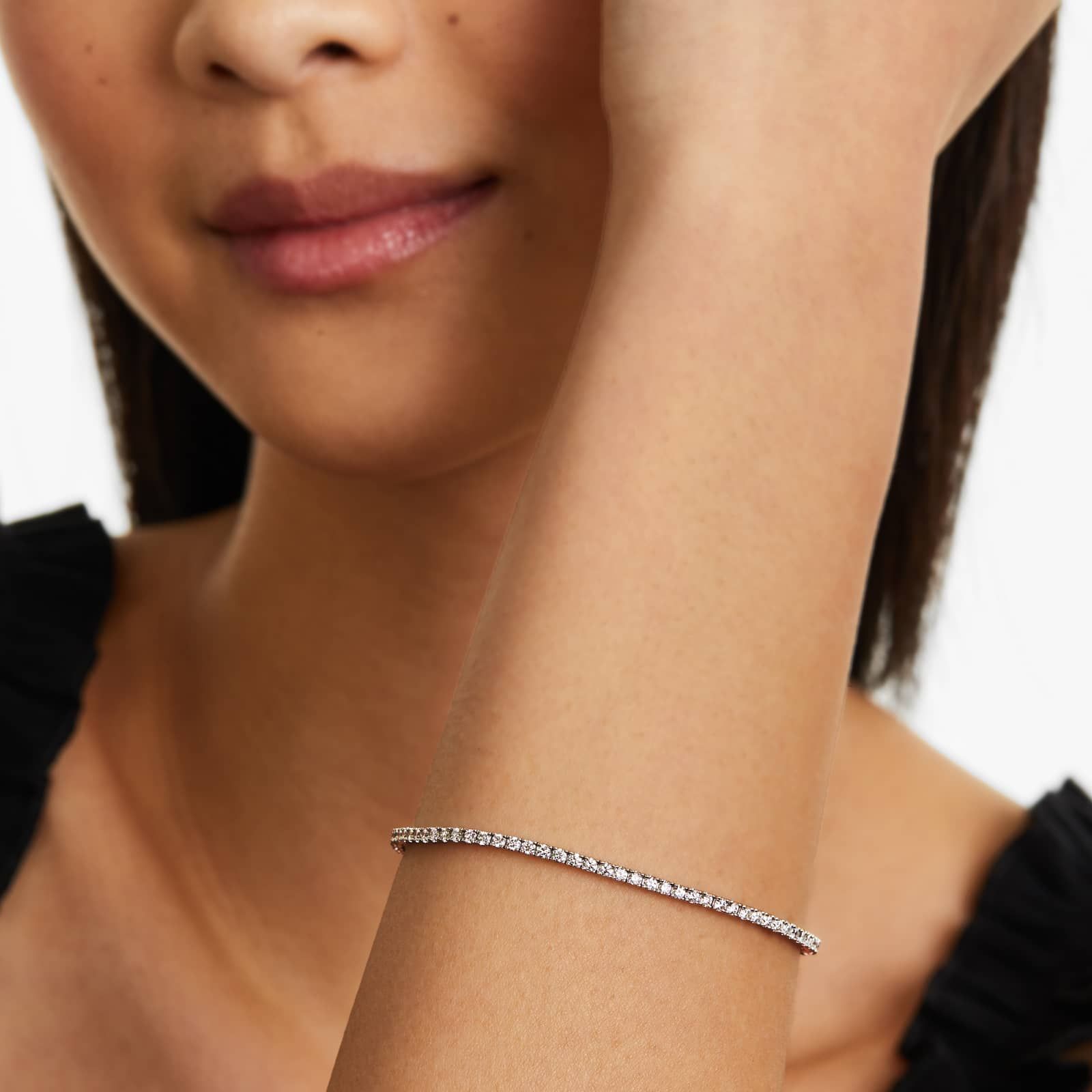 Tennis Bracelet With 2 CTW Diamonds In 14K White Gold