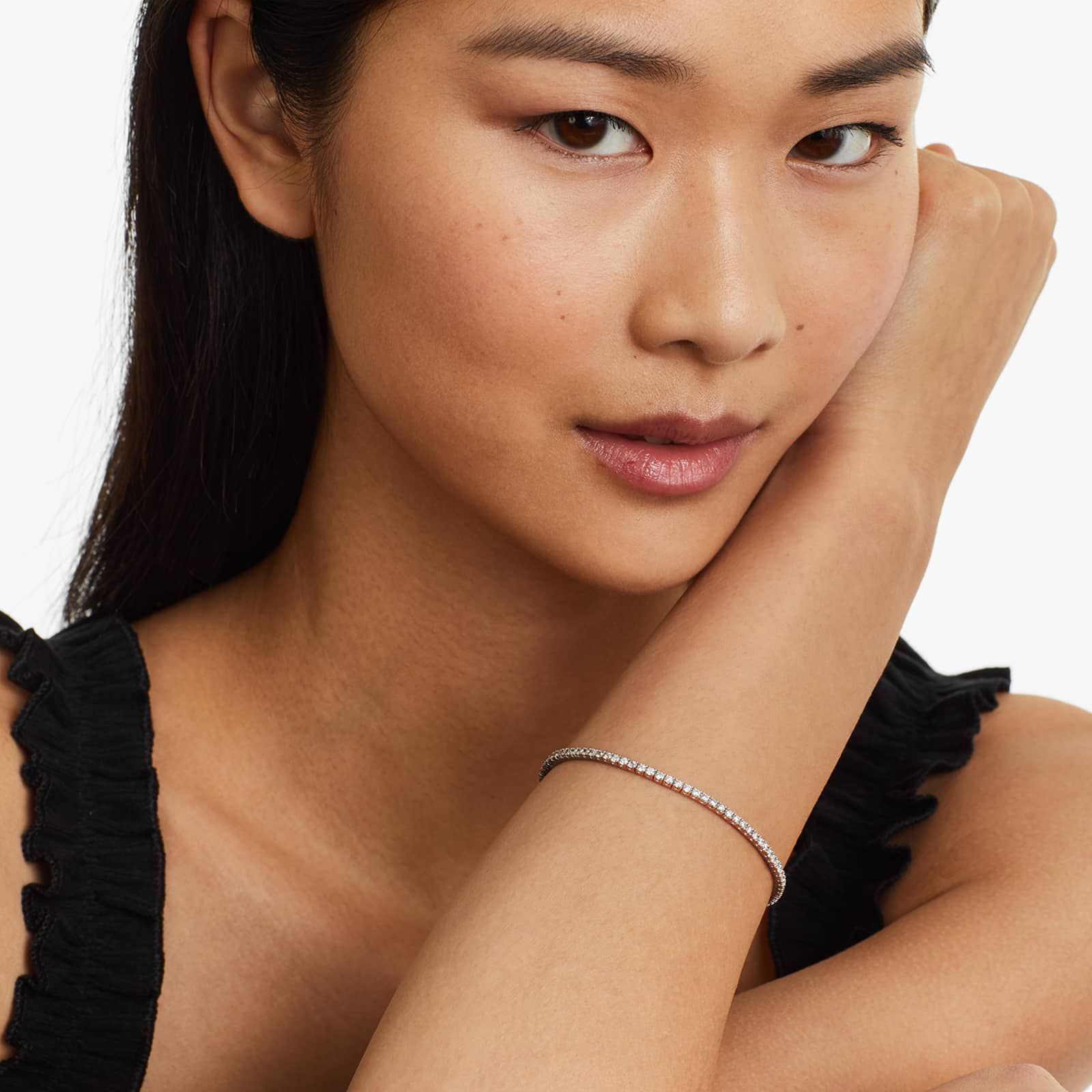 Tennis Bracelet With 2 CTW Diamonds In 14K White Gold