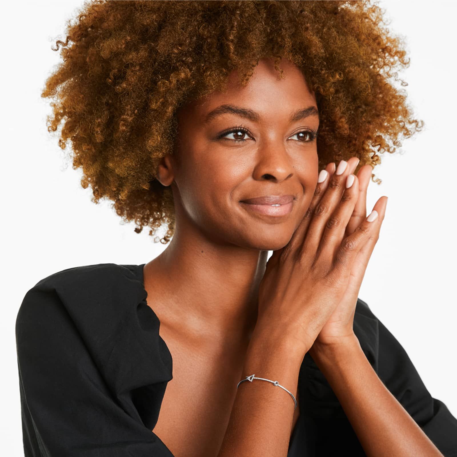 Petite Arrow Diamond Bracelet In 14K White Gold