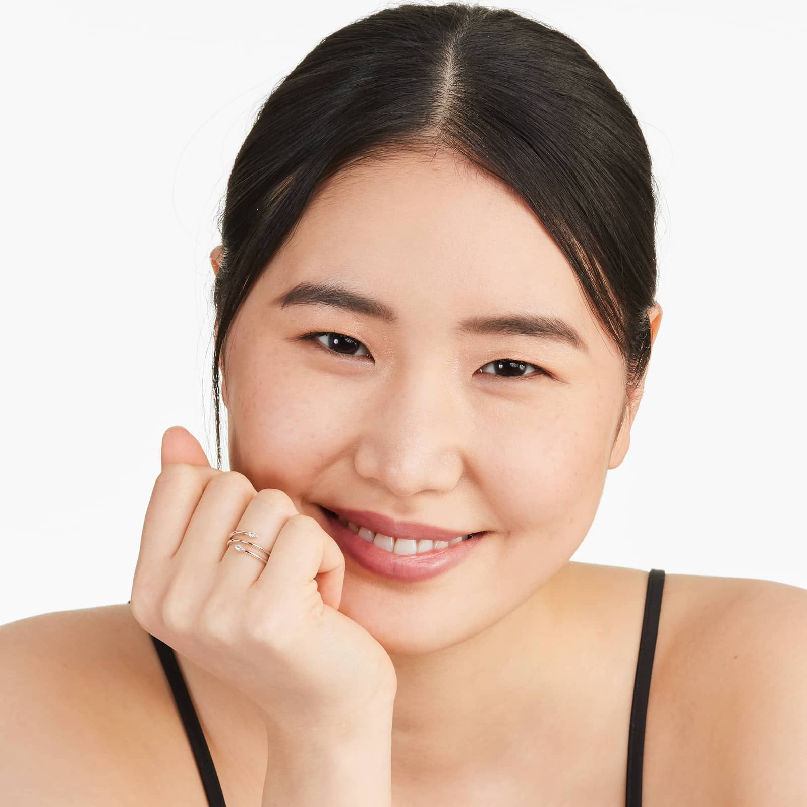 Marquise Cut Diamond Wrap Ring In 14K Rose Gold