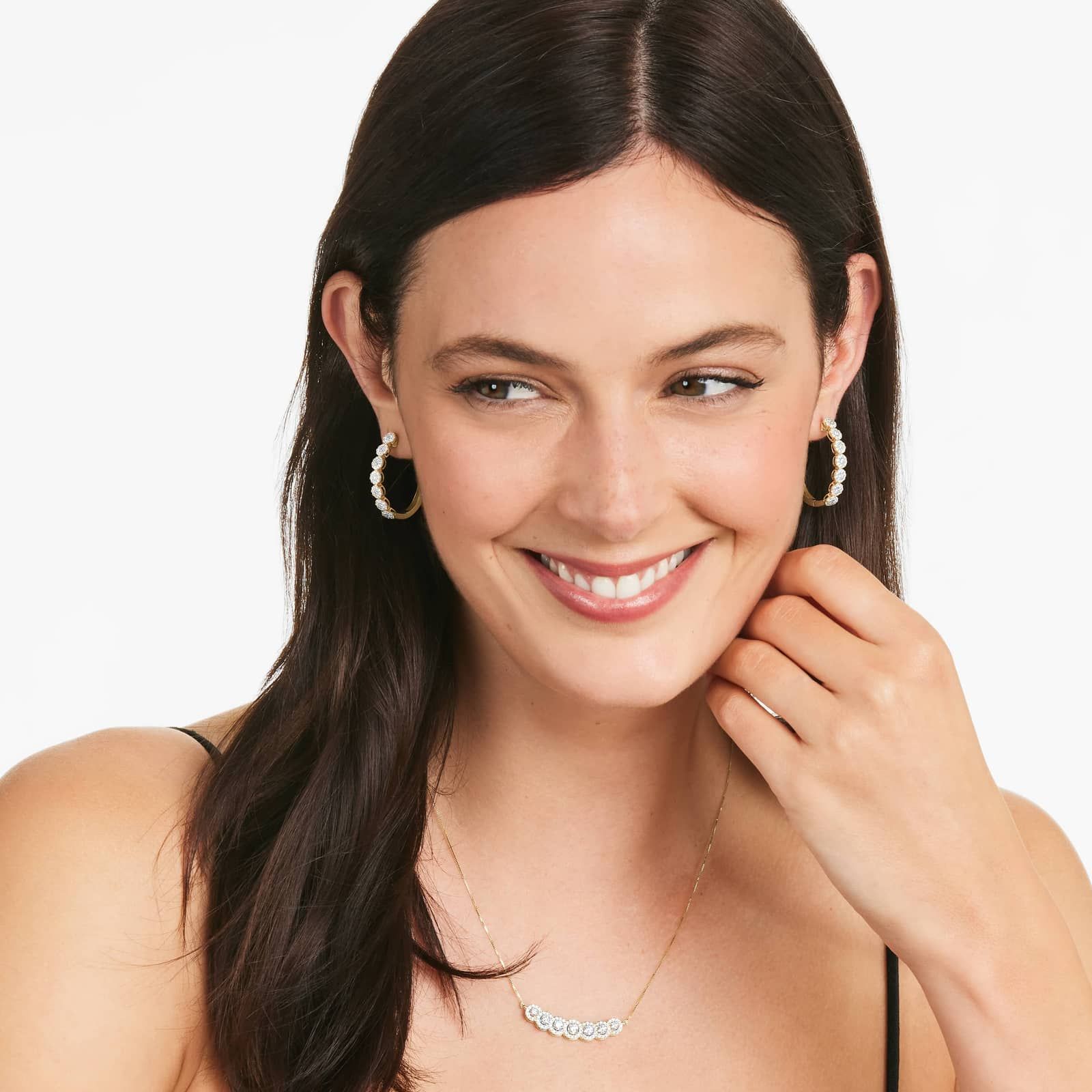 Composite Lab-Grown Diamond Bracelet In 14K Yellow Gold