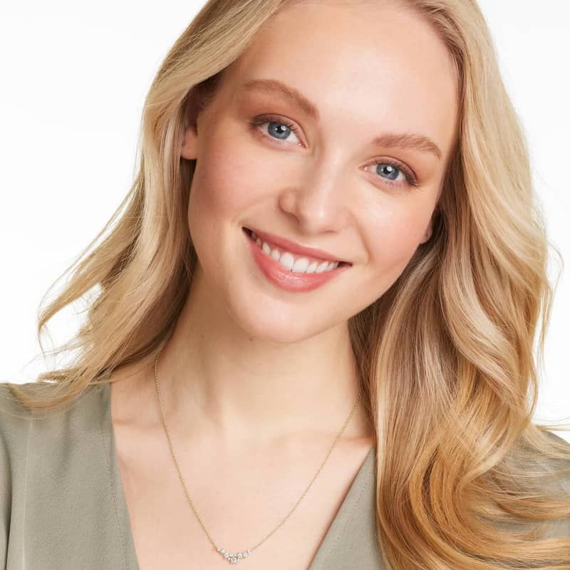 Cosmos Lab-Grown Diamond Necklace In 14K Yellow Gold