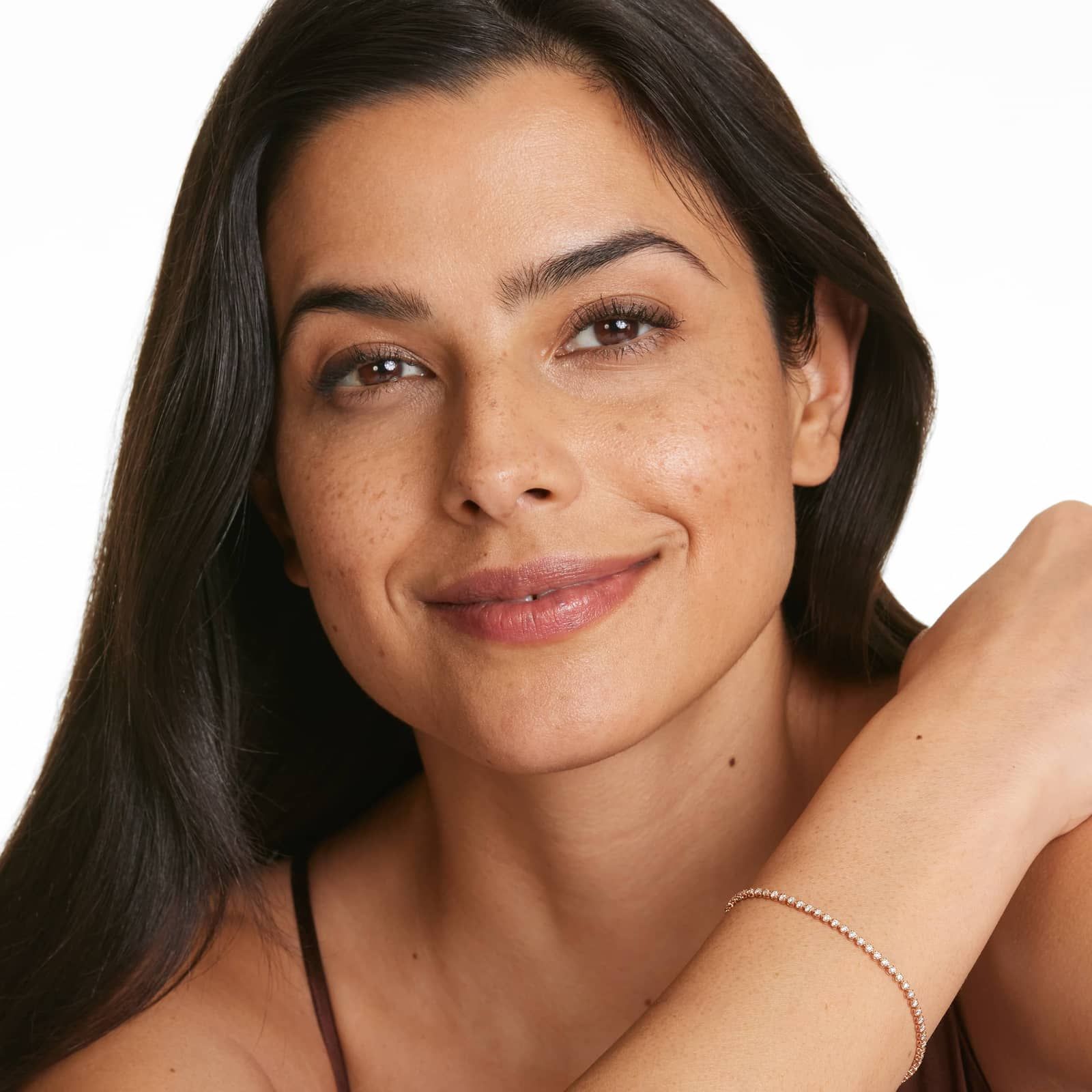 Petite Tennis Bracelet With 1 CTW Diamonds In 14K Rose Gold