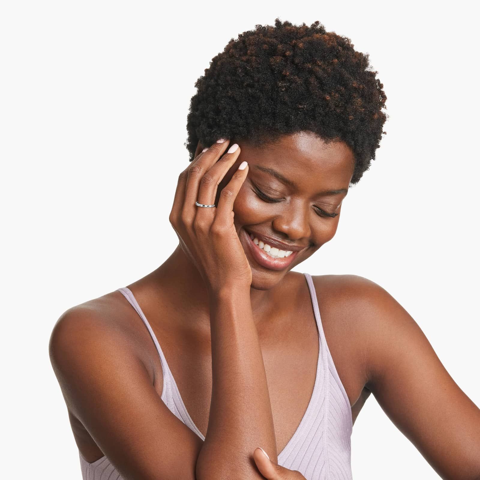 Abyss Lab-Grown Diamond Band In 14K White Gold