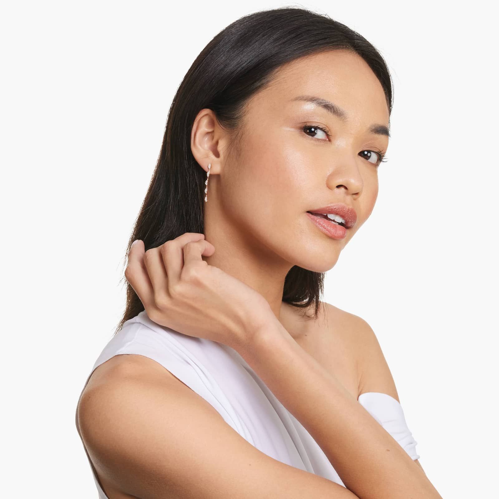 Luminance Lab-Grown Diamond Drop Earrings In 14K Rose Gold