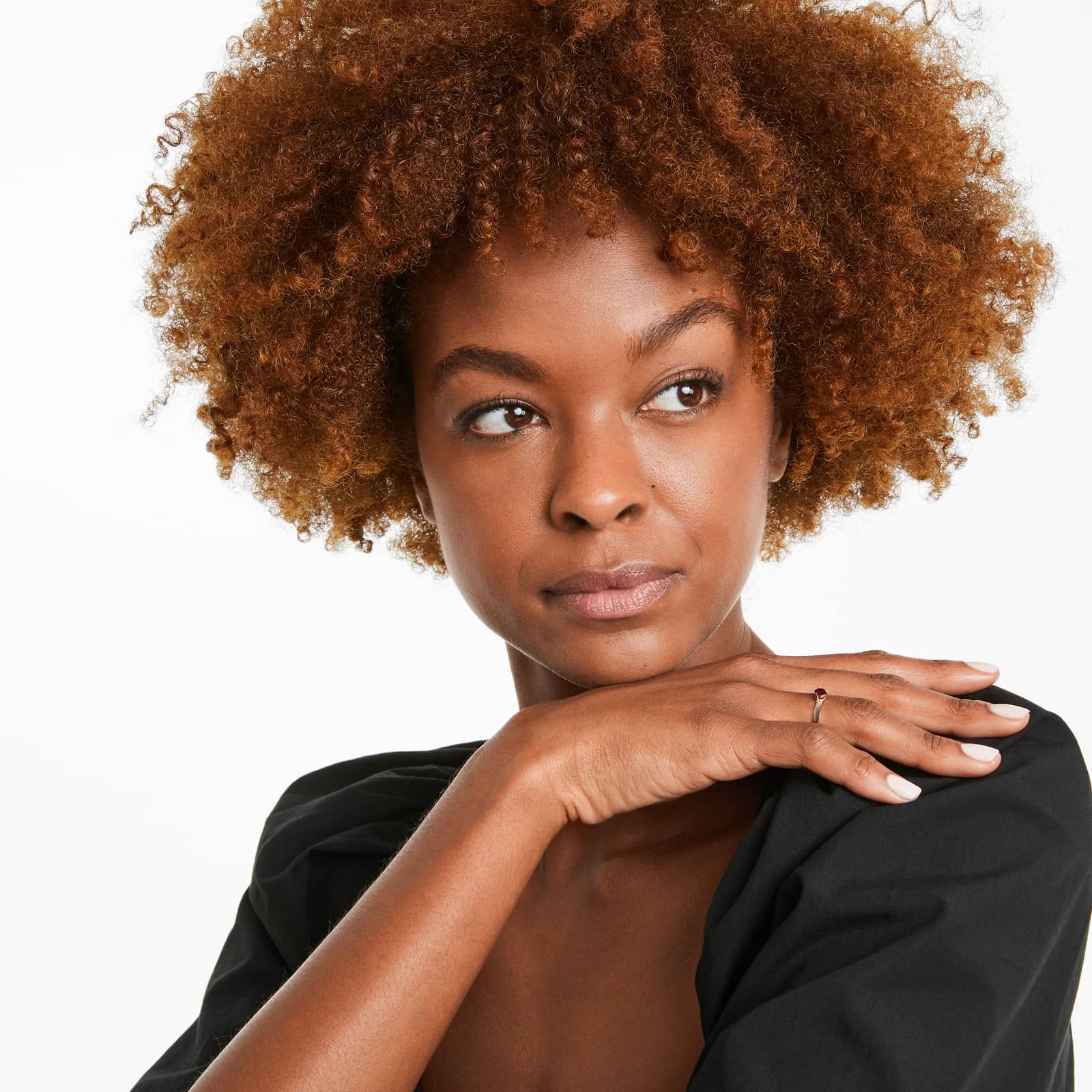 Ruby Solitaire Birthstone Ring In 14K Yellow Gold