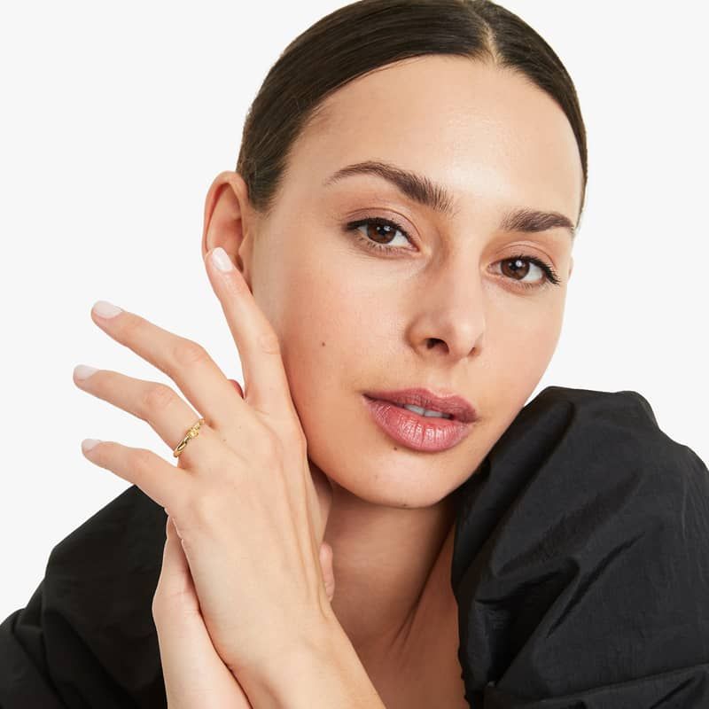 Citrine Solitaire Birthstone Ring In 14K Yellow Gold