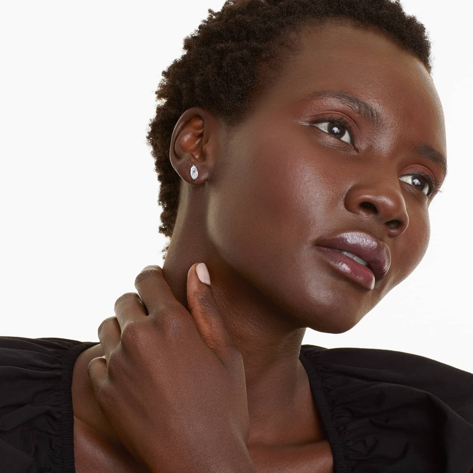 Marquise Cut 1.5 CTW Diamond Stud Earrings In Platinum