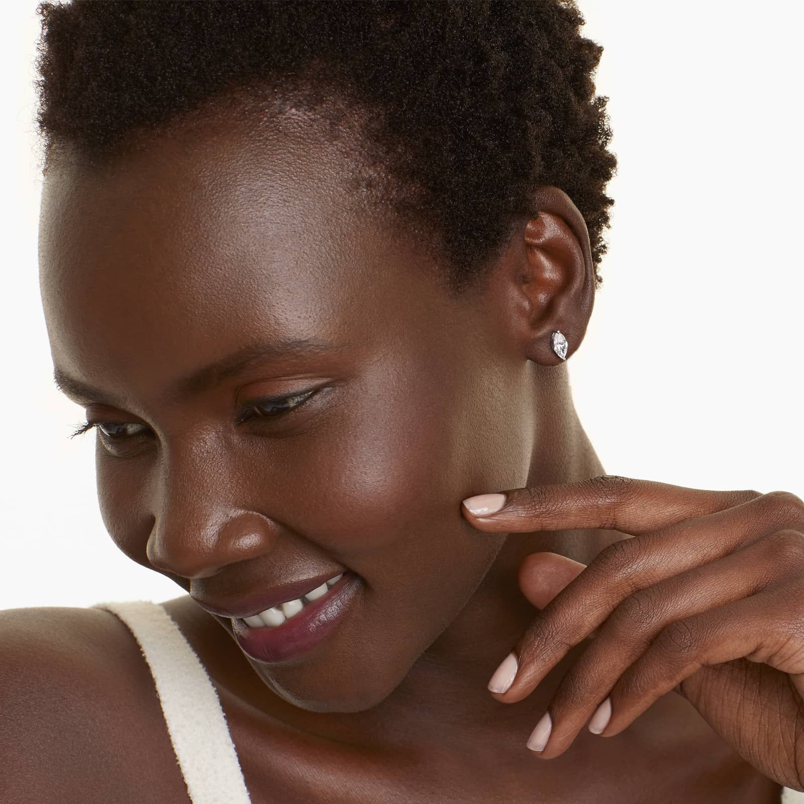 Marquise Cut 2 CTW Diamond Stud Earrings In Platinum