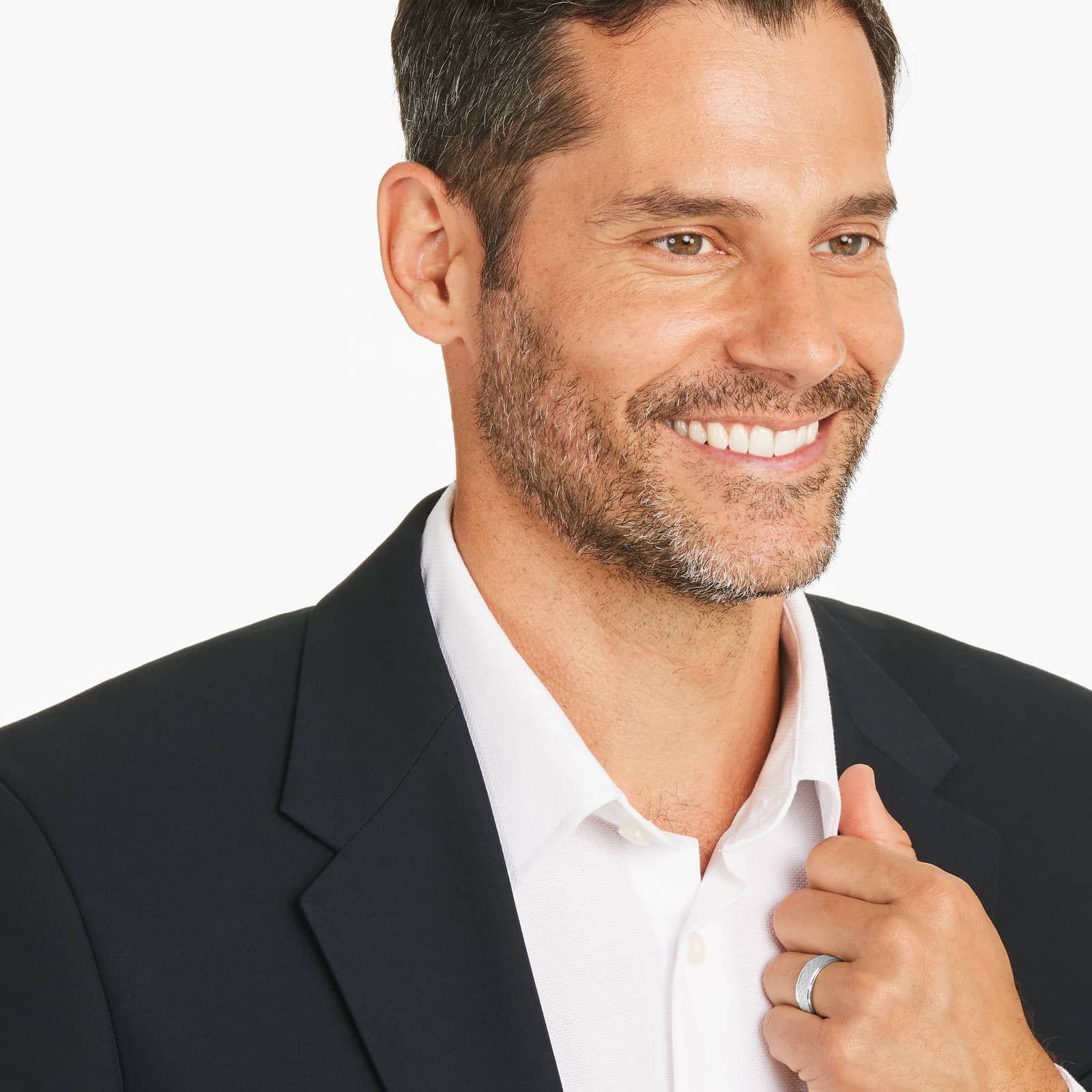 Diamond Pattern Design Men's Wedding Band In Platinum (7.00mm)