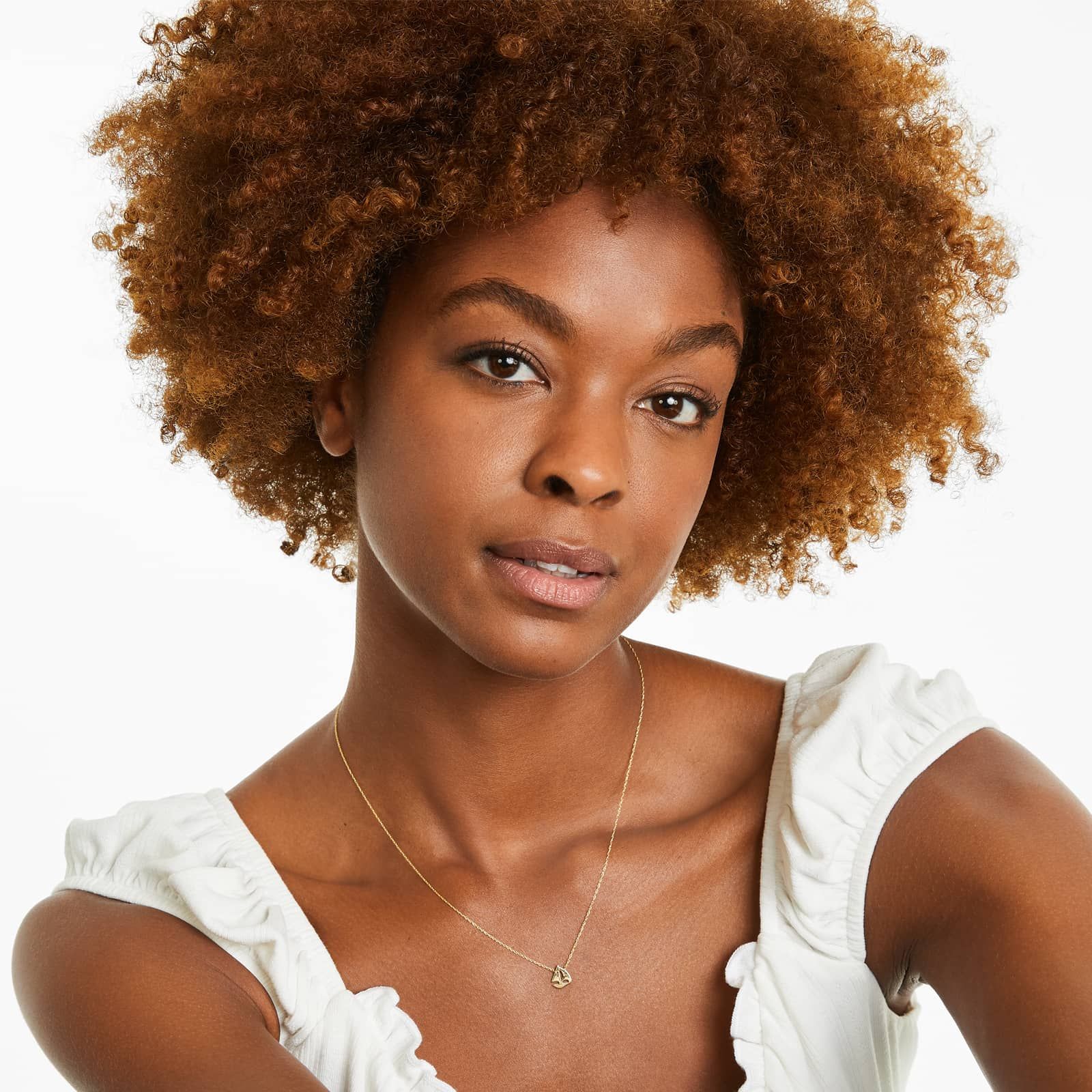 14K Yellow Gold Mini Sailboat Necklace