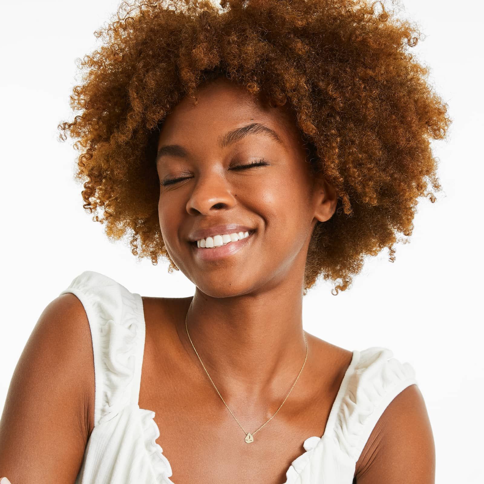 14K Yellow Gold Mini Sailboat Necklace