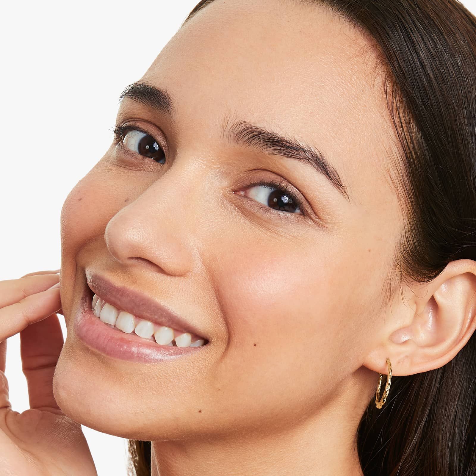 Woven Hoop Earrings In 14K Yellow Gold