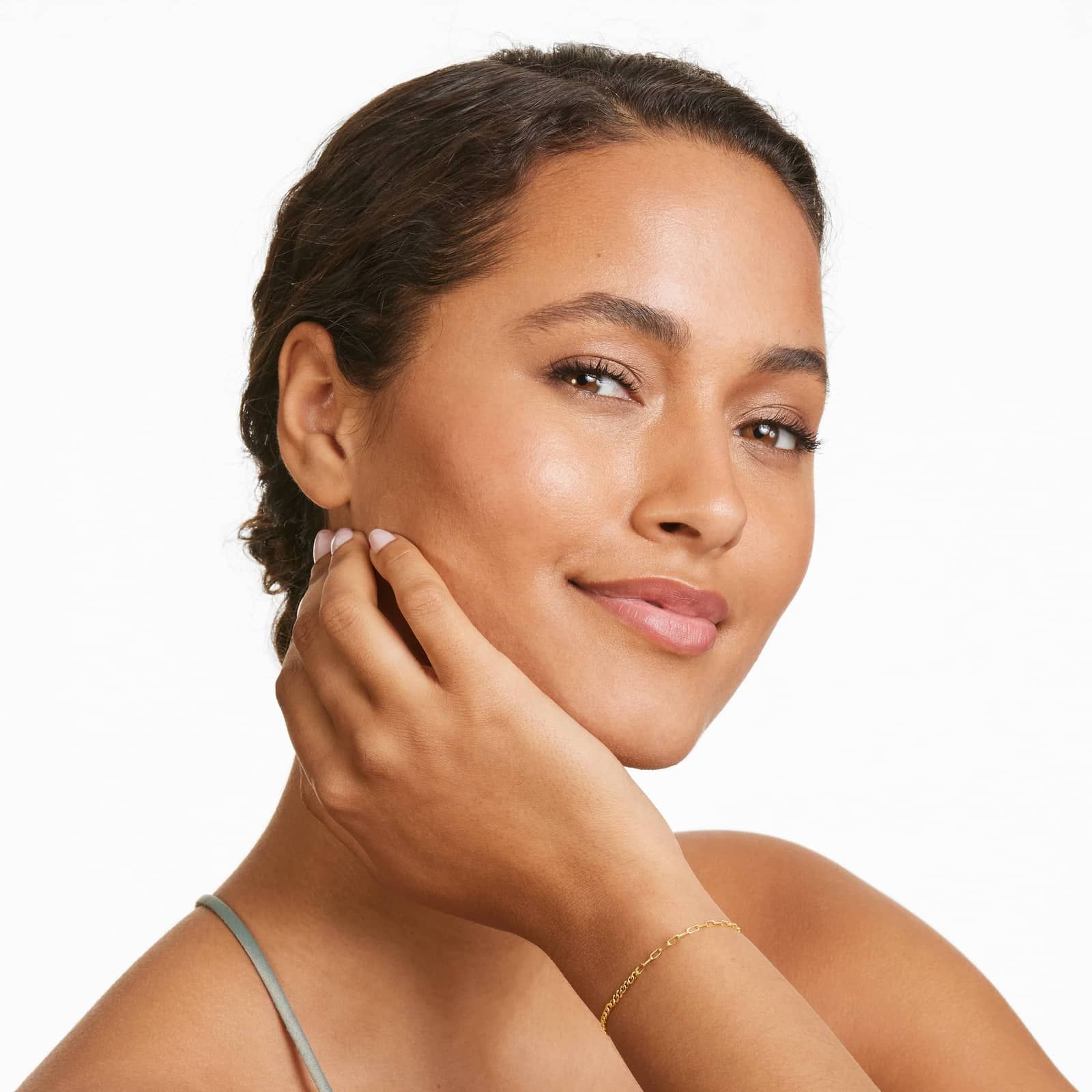 Combo Paperclip and Curb Chain Bracelet In 14K Yellow Gold