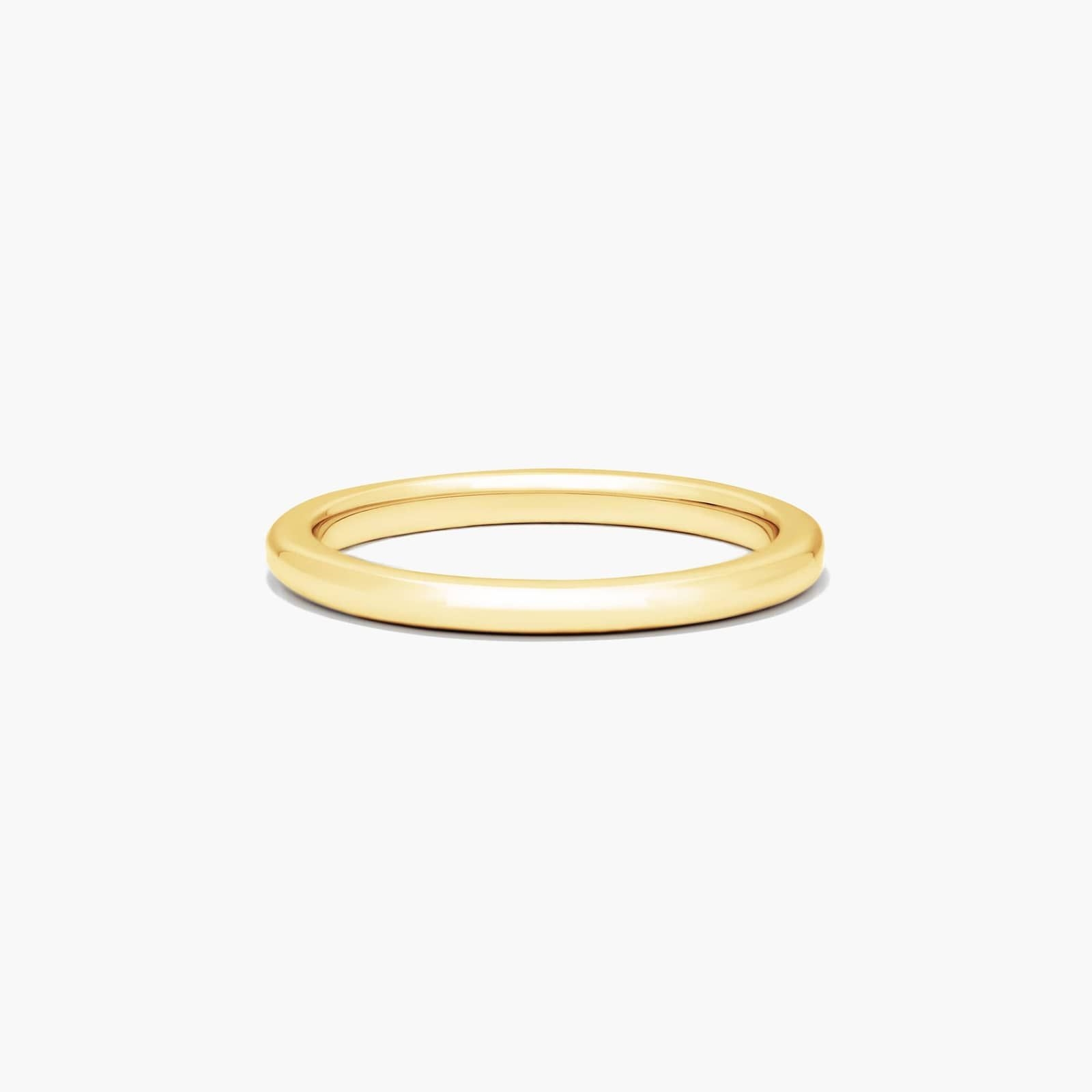 14k Yellow Gold Diamond Band Ring - Size 6.5 (C31011068) | eBay