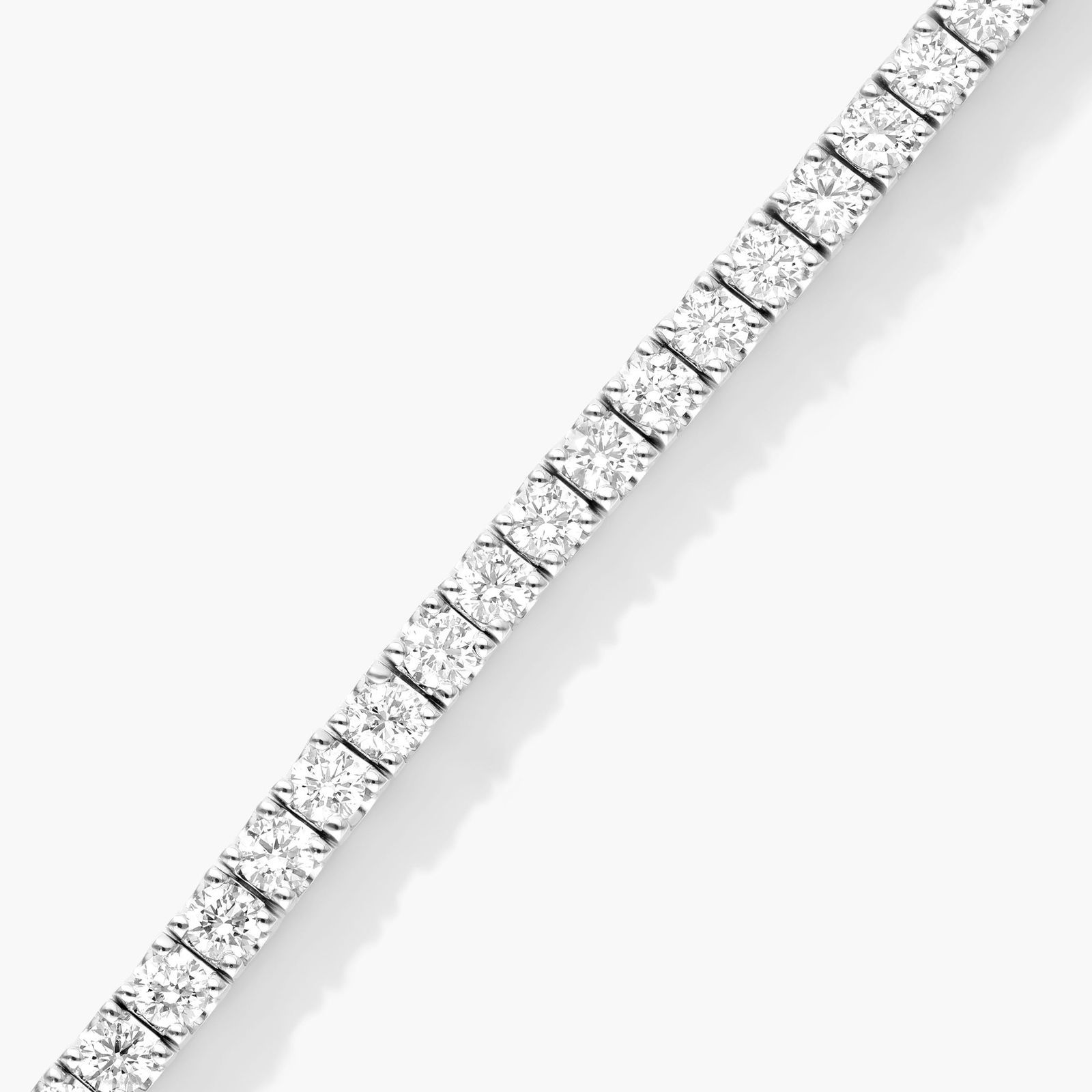 Tennis Bracelet With 4 CTW Diamonds In 14K White Gold