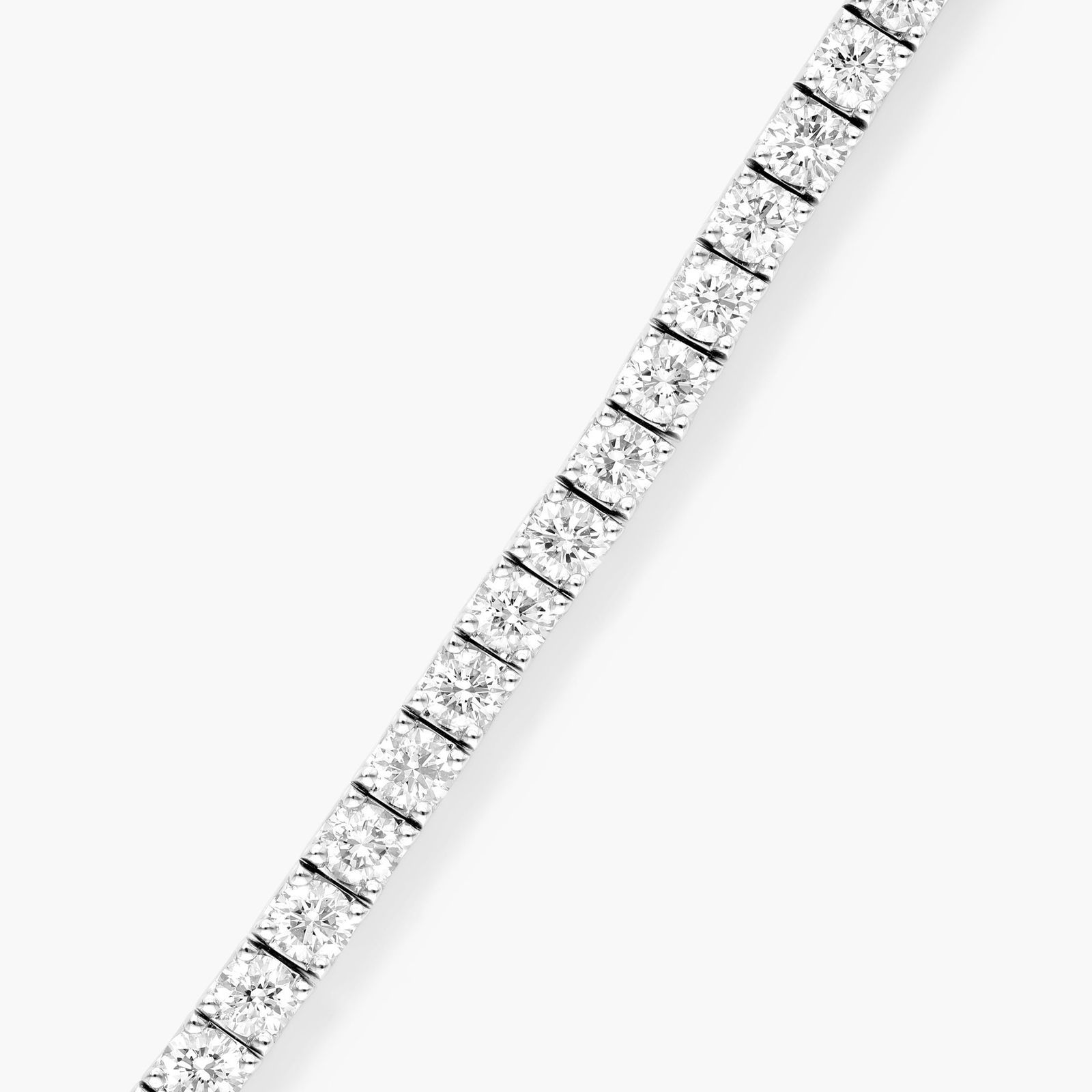 Tennis Bracelet With 5 CTW Diamonds In 14K White Gold